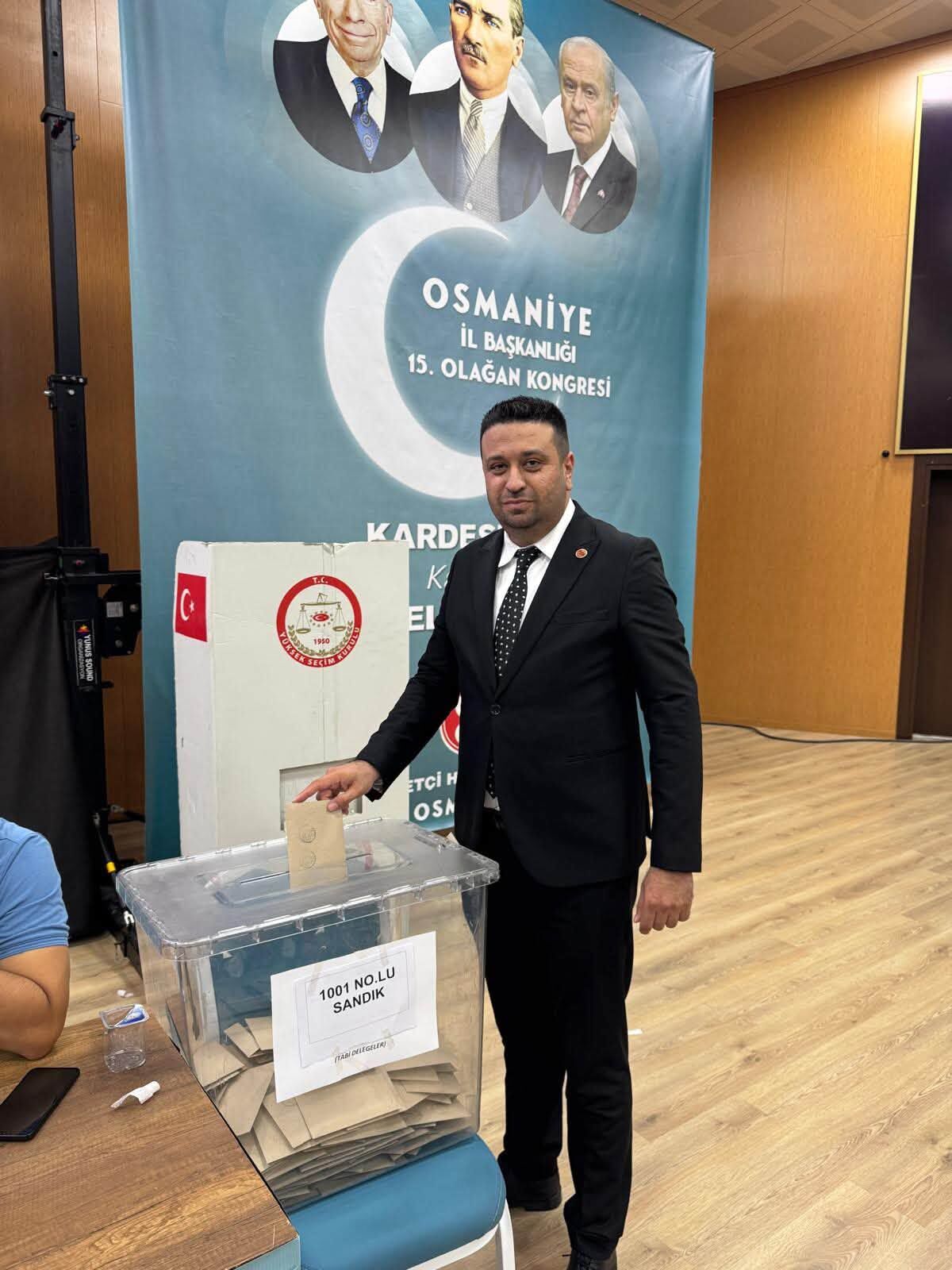 Güntürkün Mhp Osmaniye İl Yönetiminde Yeniden Görev Aldı (3)