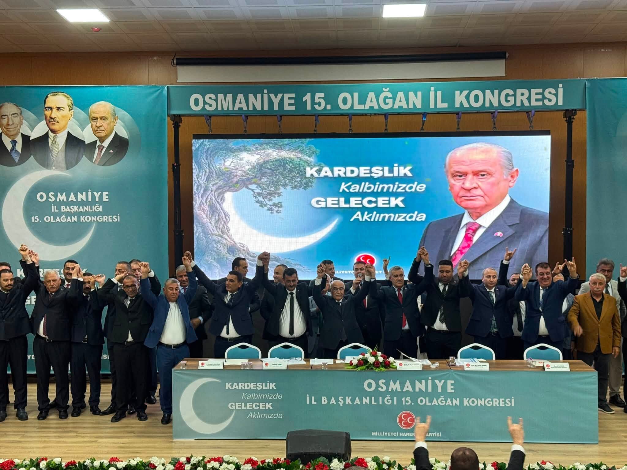 Güntürkün Mhp Osmaniye İl Yönetiminde Yeniden Görev Aldı (4)