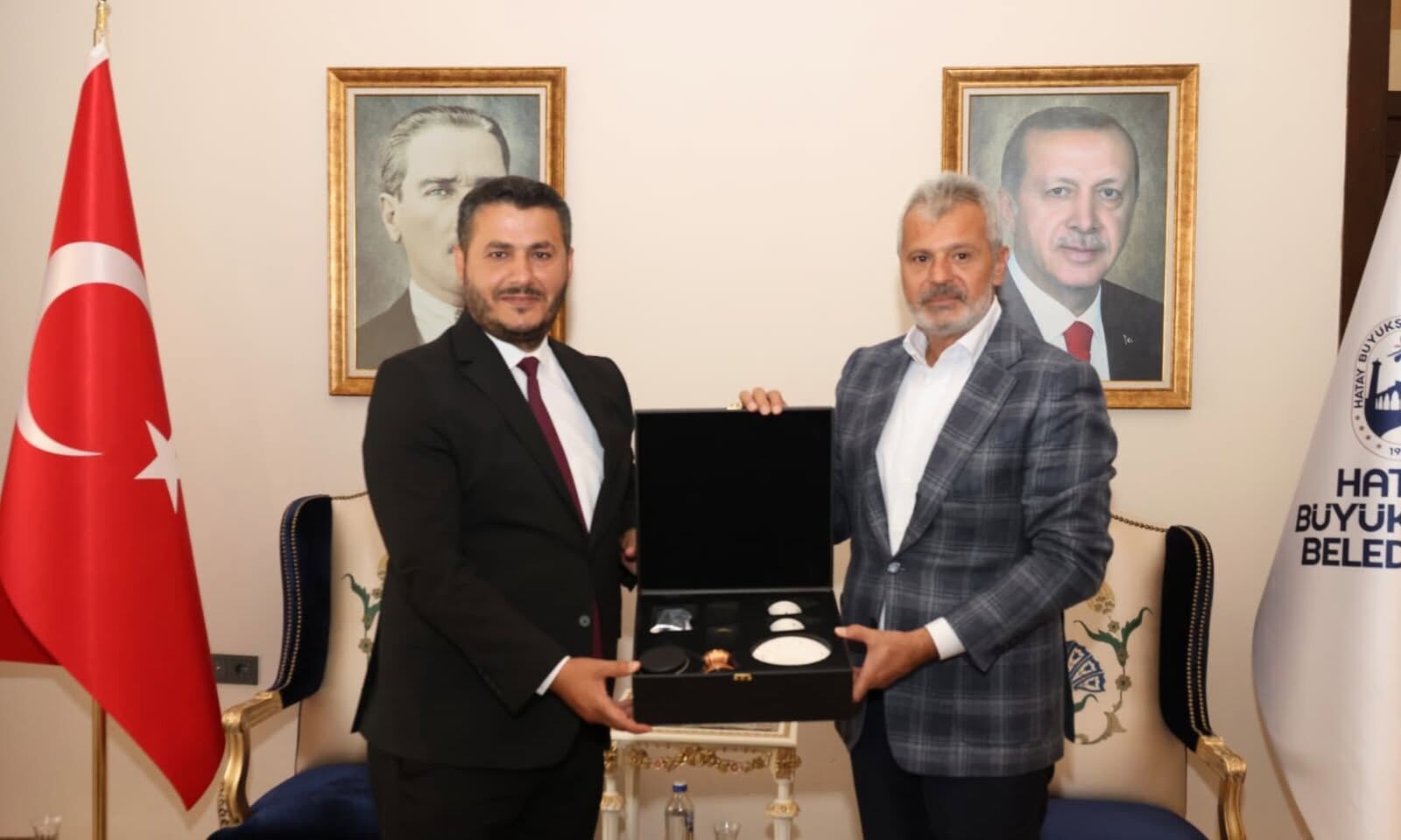 Hasanbeyli Belediye Başkanı Yumrutepe’den Öntürk’e Ziyaret (1)