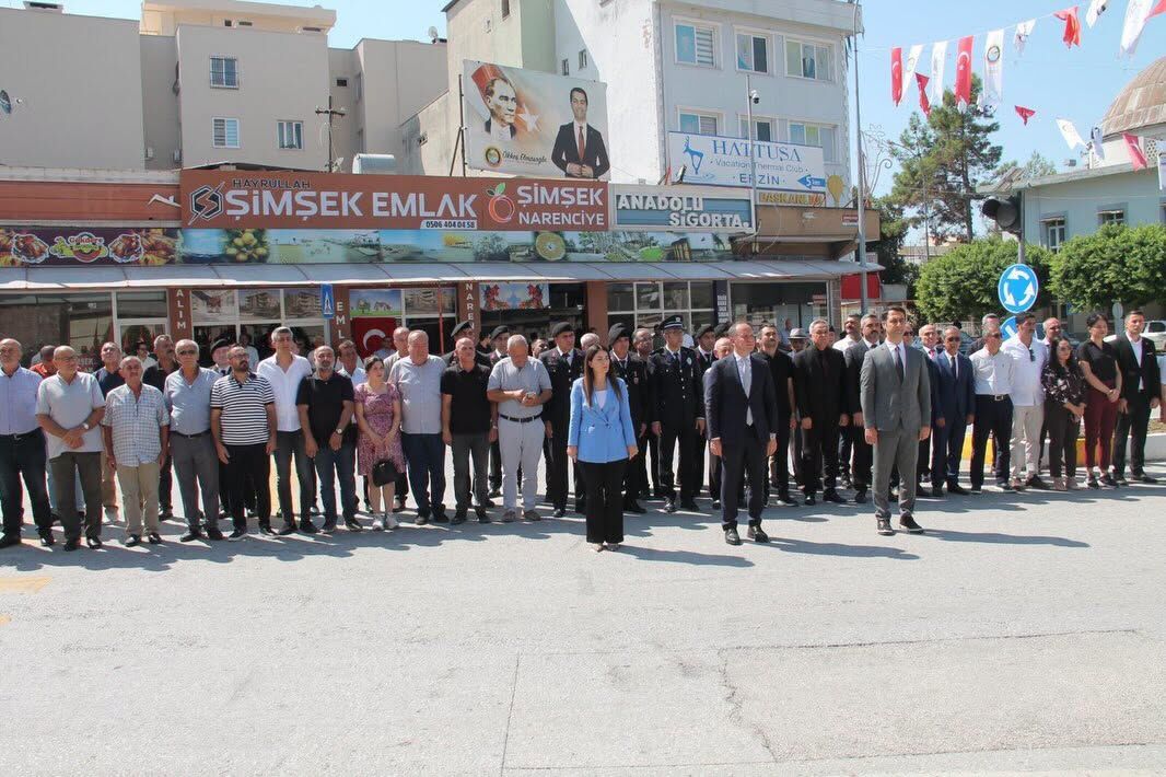 Hatay Erzin’de Gaziler Günü Törenle Kutlandı5
