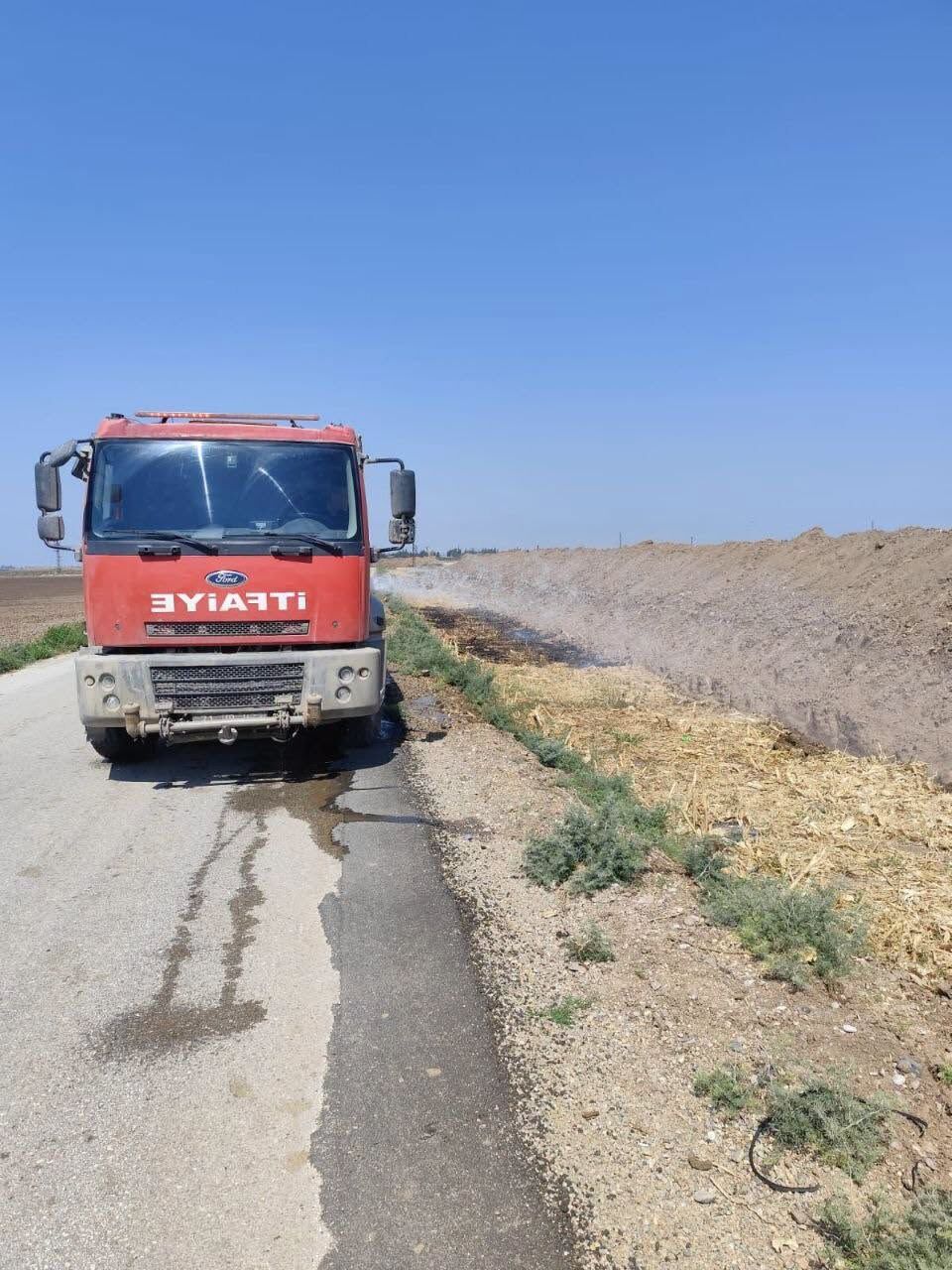 Hatay’da 4 İlçede Yangın Alevler Kontrol Altına Alındı