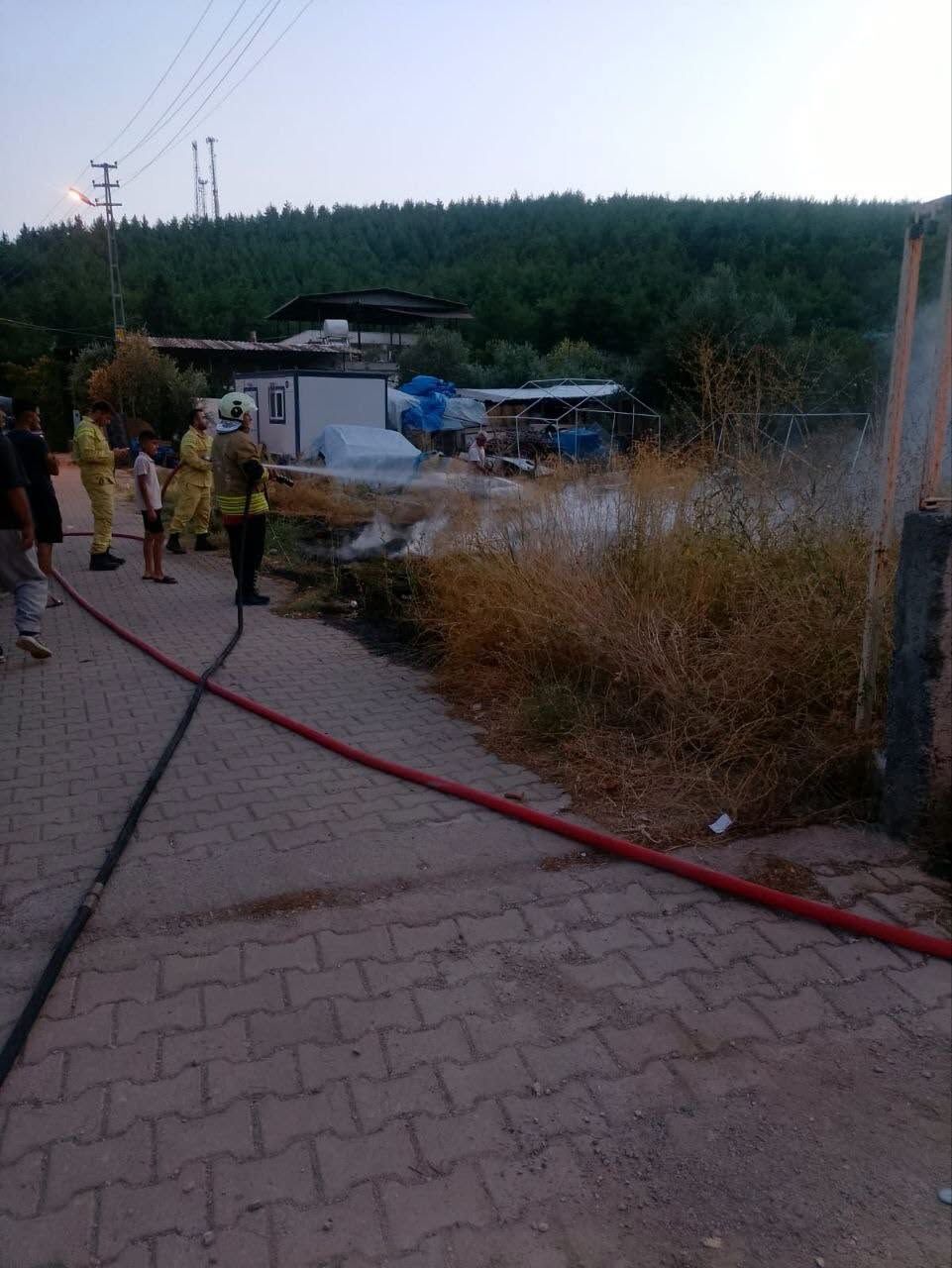 Hatay’da 4 İlçede Yangın Alevler Kontrol Altına Alındı9