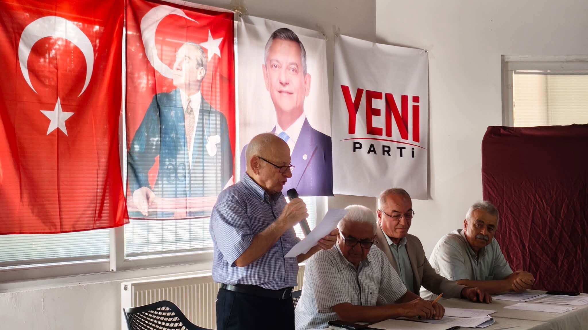 Hatay’ın Erzin İlçesinde YENİ Parti’de Vural Seçildi