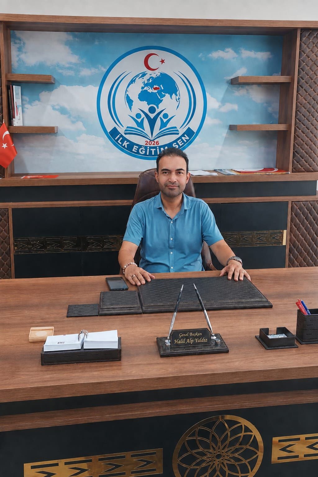İlk Eğitim Sen, Genel Başkan Halil Alp Yaldız (3)