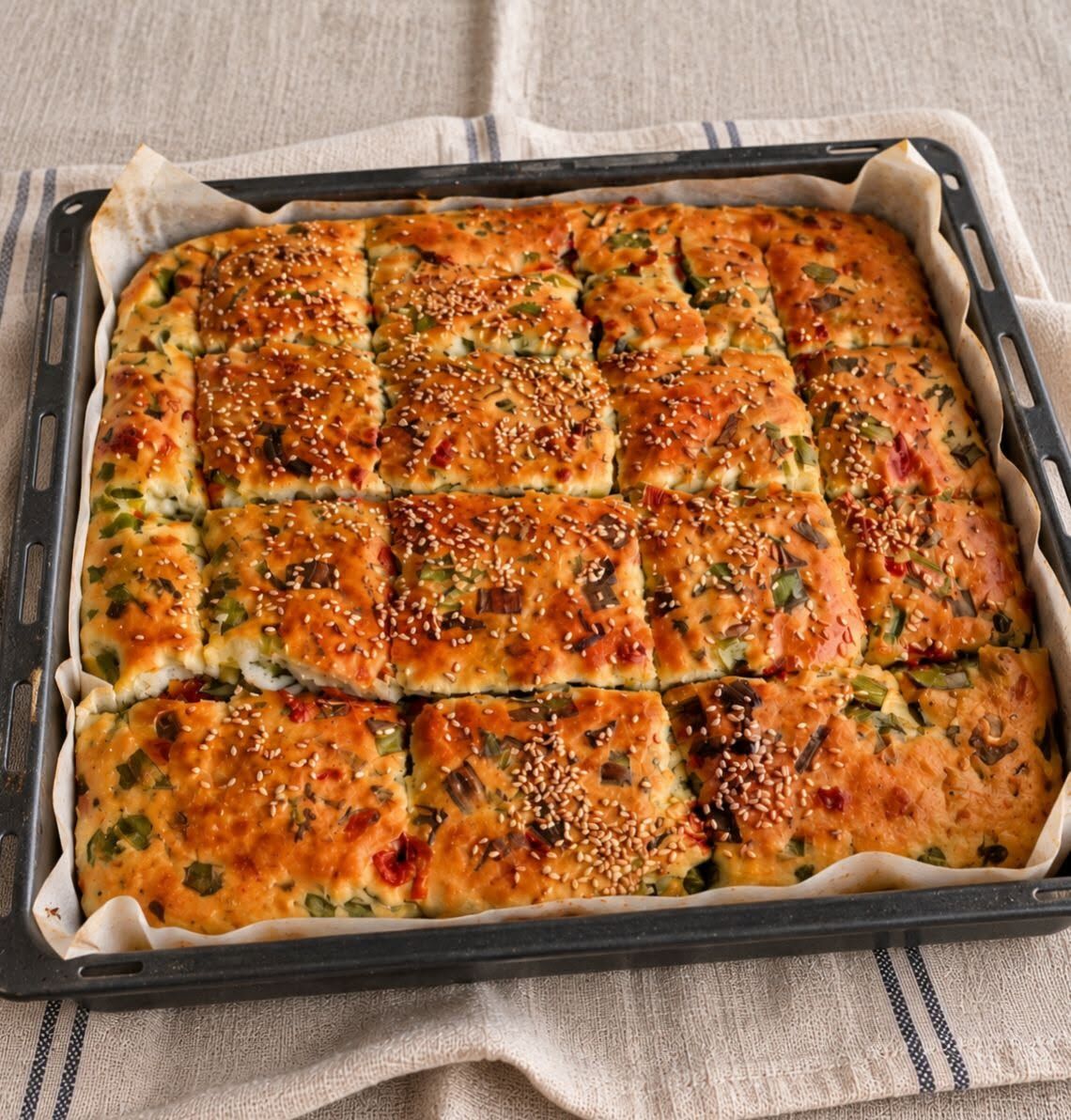 İstanbul’da Börek Tadında Pırasalı Kek Nasıl Yapılır