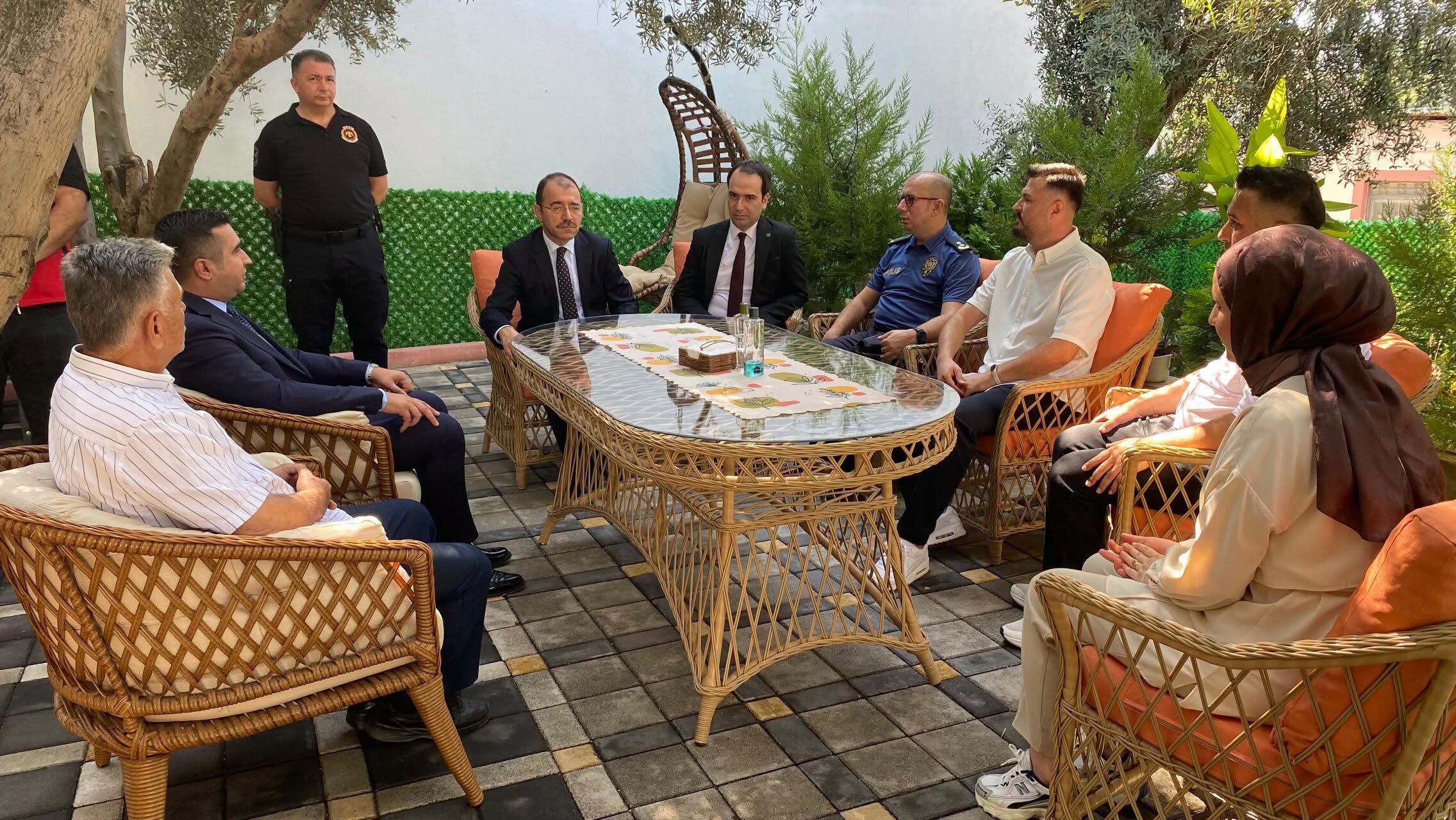 Kaymakam Dolu’dan Gazi Hakan Arslantaş’a Ziyaret (1)