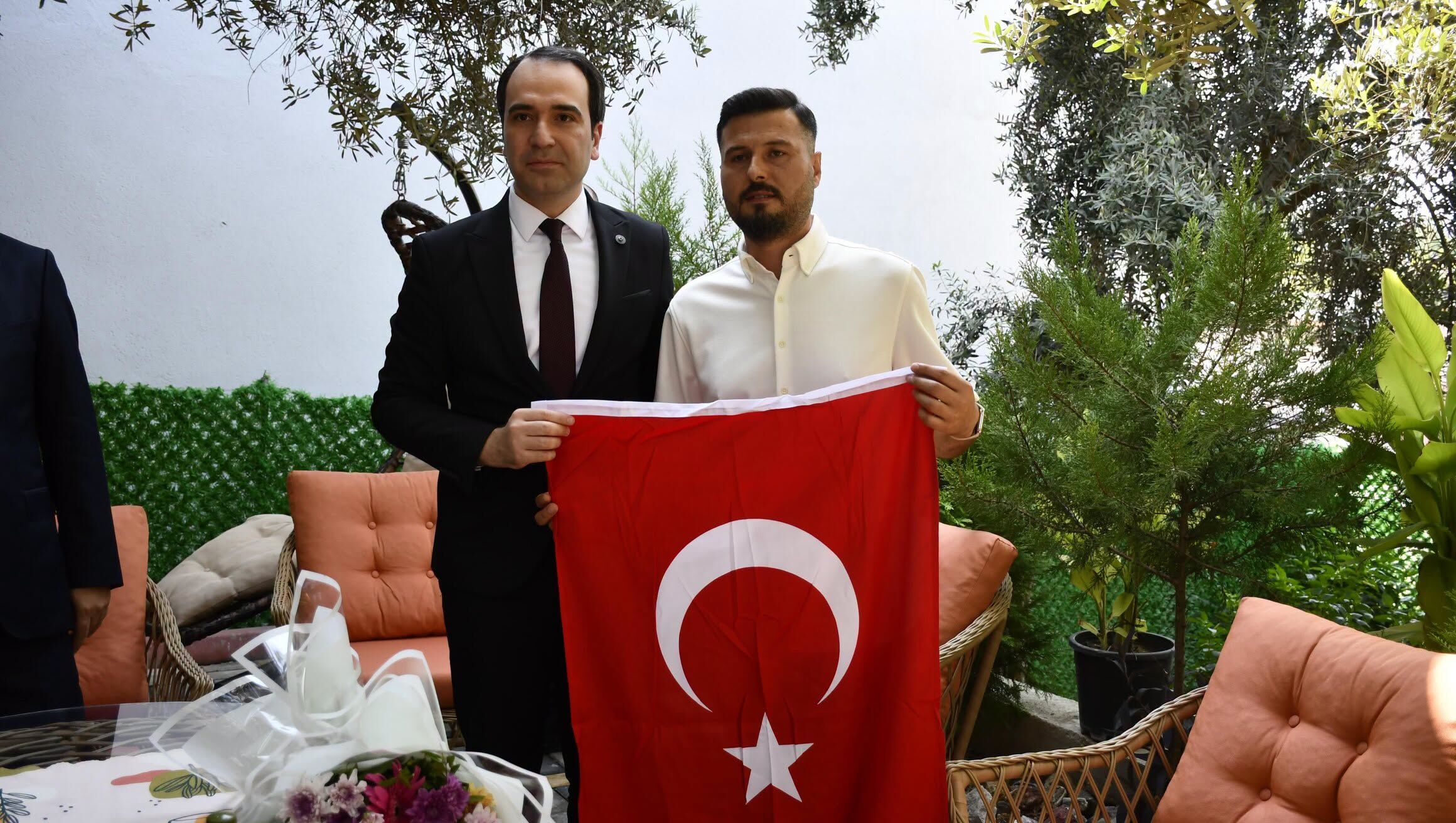 Kaymakam Dolu’dan Gazi Hakan Arslantaş’a Ziyaret (2)