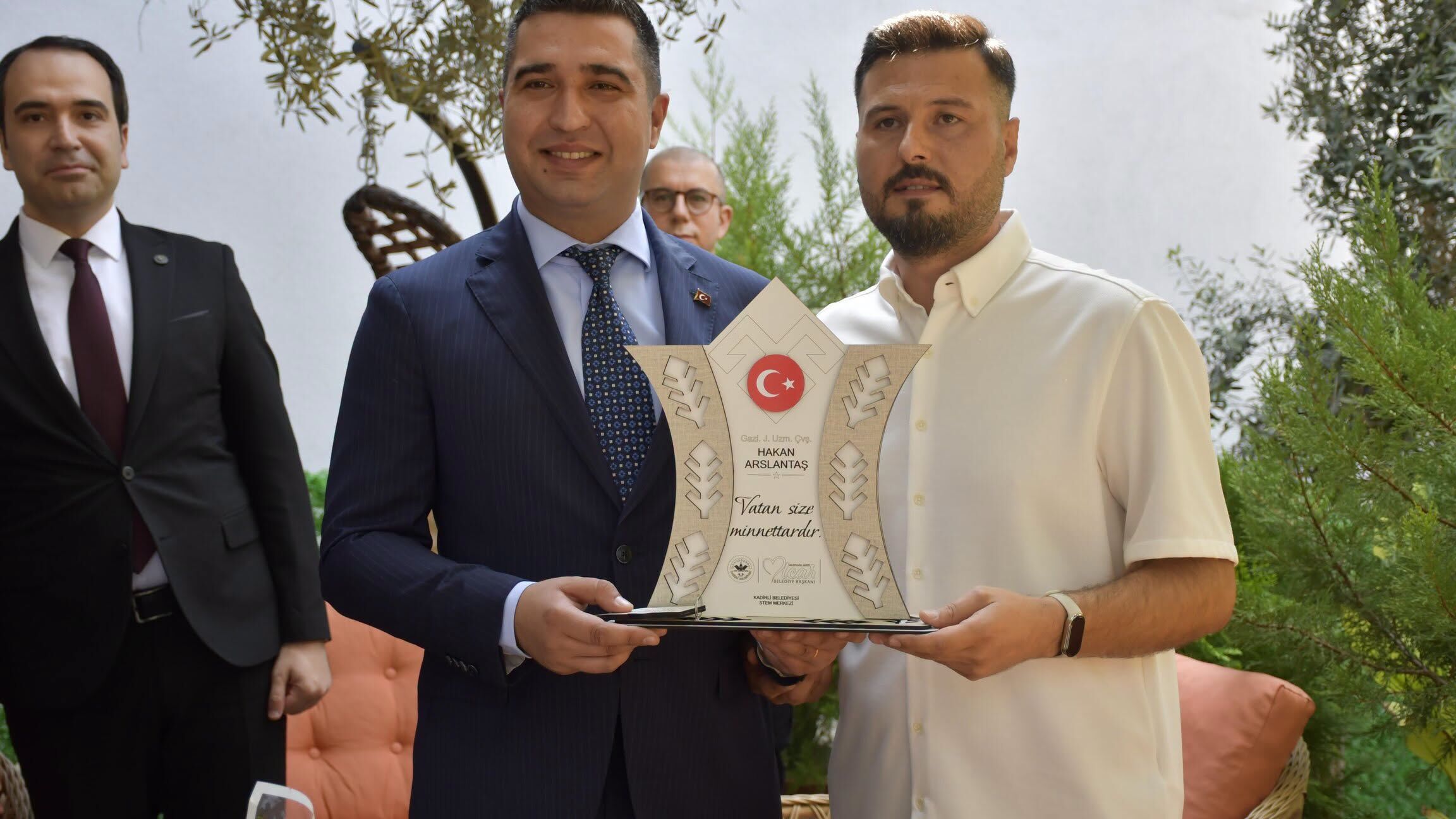 Kaymakam Dolu’dan Gazi Hakan Arslantaş’a Ziyaret (3)