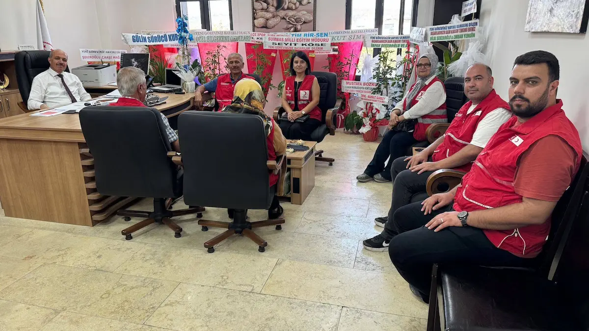 Kizilay Kadirli Erdal Sekeroglu Ziyaret