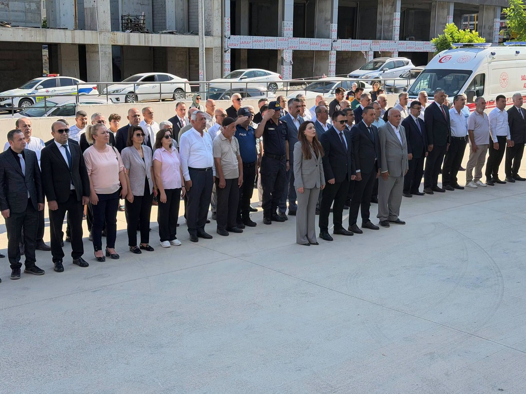 Mhp Düziçi İlçe Başkanı Yiğit Gazileri Andı (2)