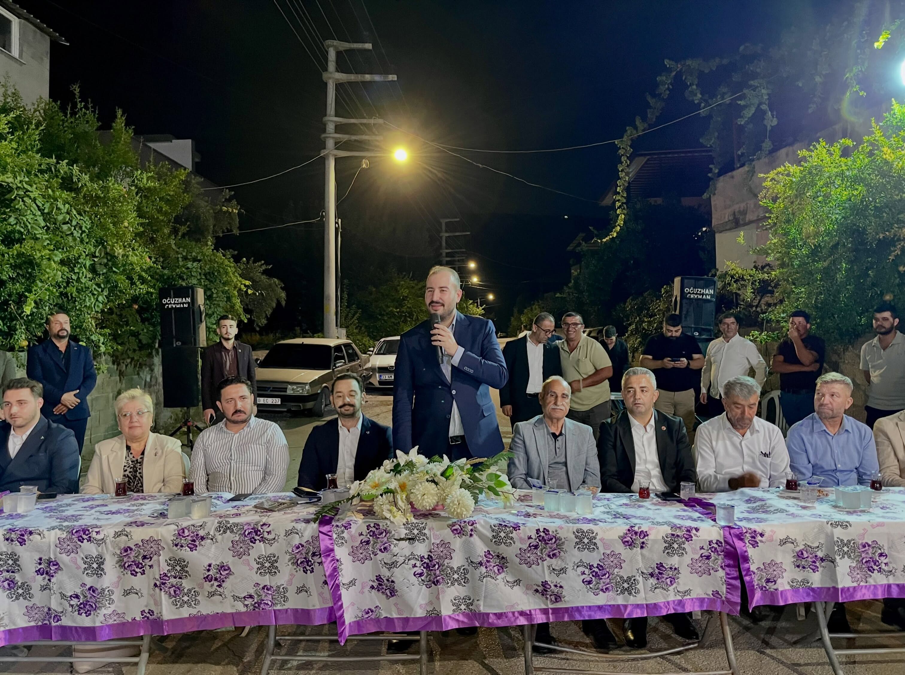 MHP Osmaniye Teşkilatından Haraz Mahallesi’nde İstişare Toplantısı