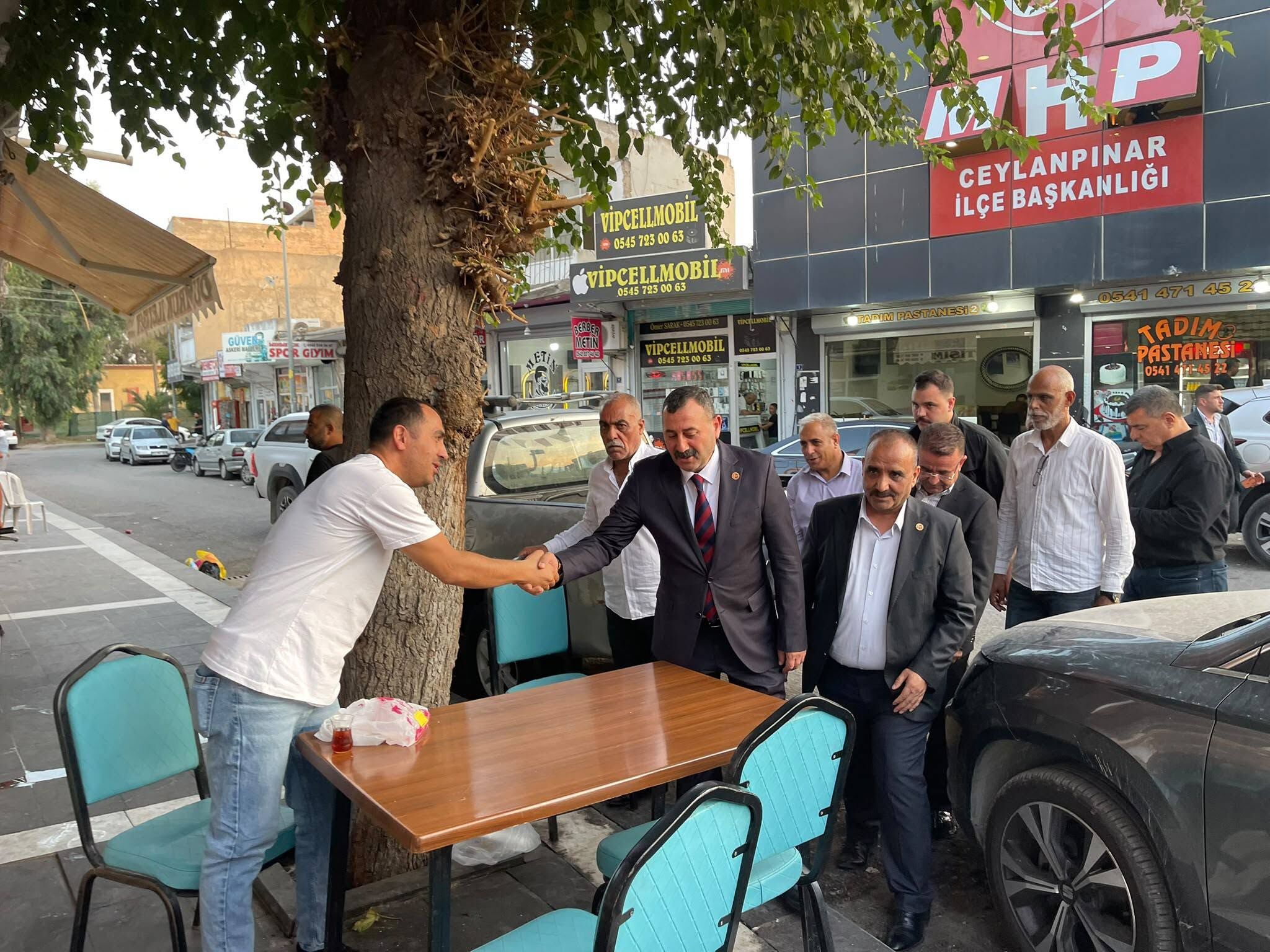 MHP Şanlıurfa İl Başkanı Mutlu’dan Esnaf Ziyareti