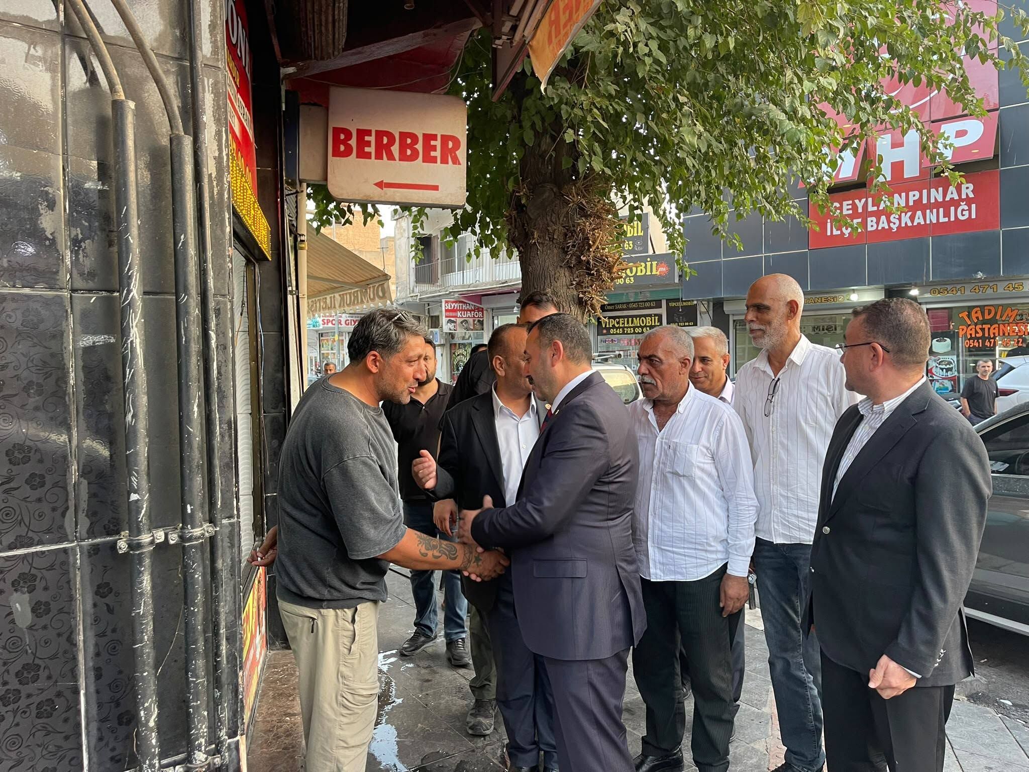 Mhp Şanlıurfa İl Başkanı Mutlu’dan Esnaf Ziyareti2