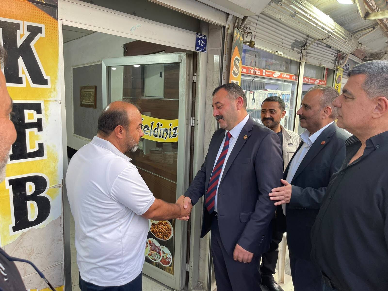 Mhp Şanlıurfa İl Başkanı Mutlu’dan Esnaf Ziyareti5