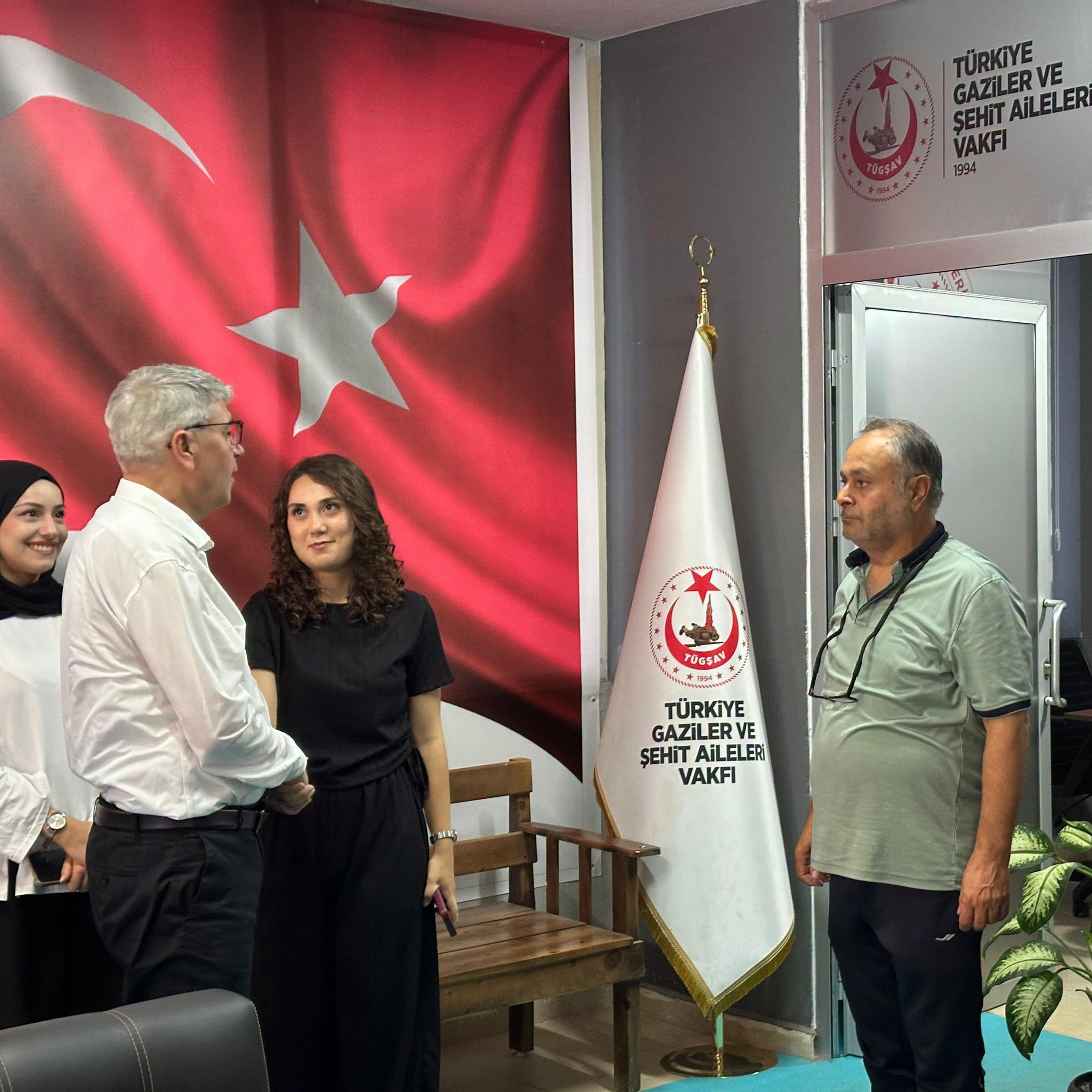 Milletvekili Gülsoy’dan Gaziler Ve Şehit Aileleri Vakfı’na Ziyaret (3)