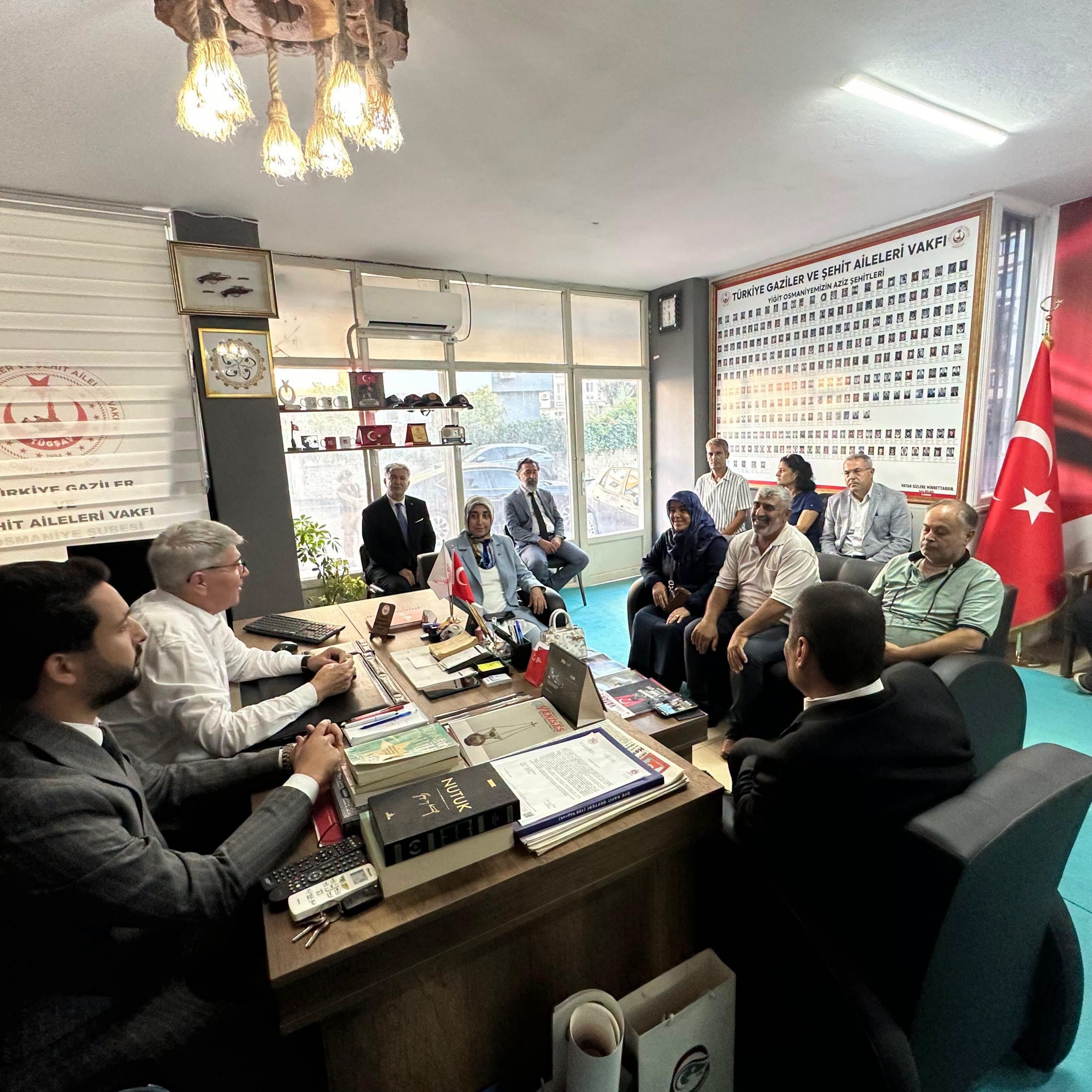Milletvekili Gülsoy’dan Gaziler Ve Şehit Aileleri Vakfı’na Ziyaret (4)