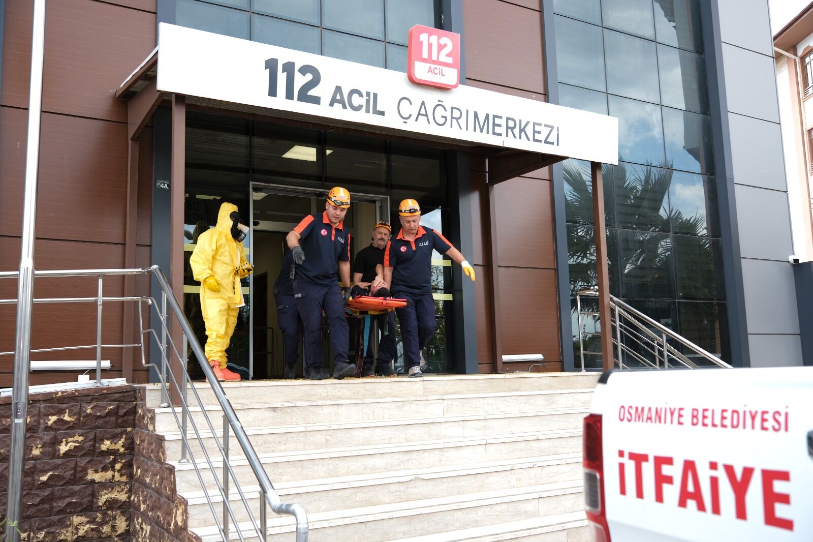 Osmaniye 112’De Habersiz Yangın Tatbikatı Gerçekleştirildi3