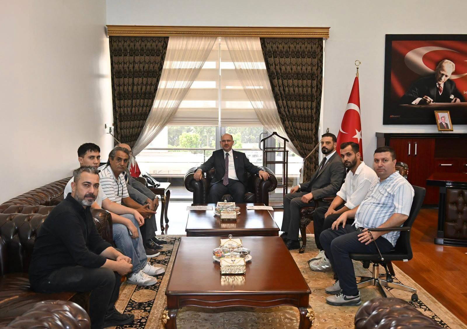 Osmaniye Amatör Sporun Problemleri Vali Serdengeçtiye Aktarıldı2