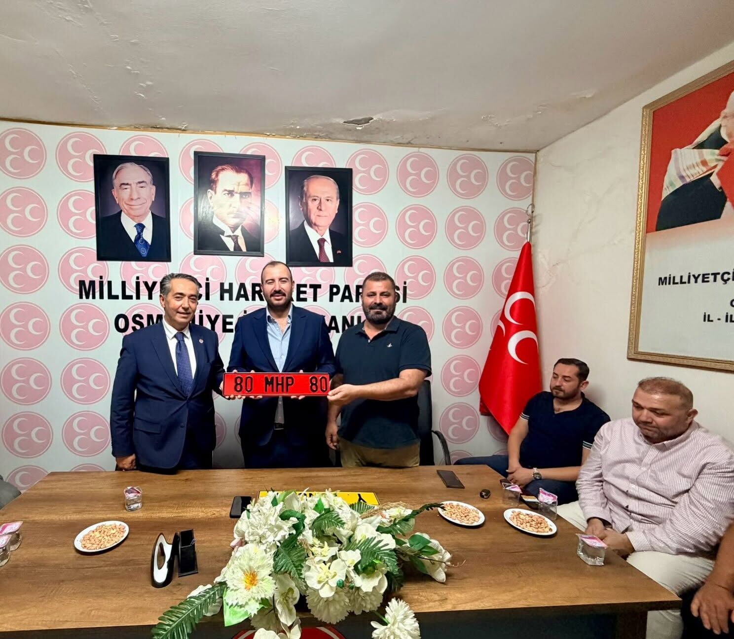 Osmaniye Şoförler Odası’ndan Mhp Merkez İlçe’ye Ziyaret (4)
