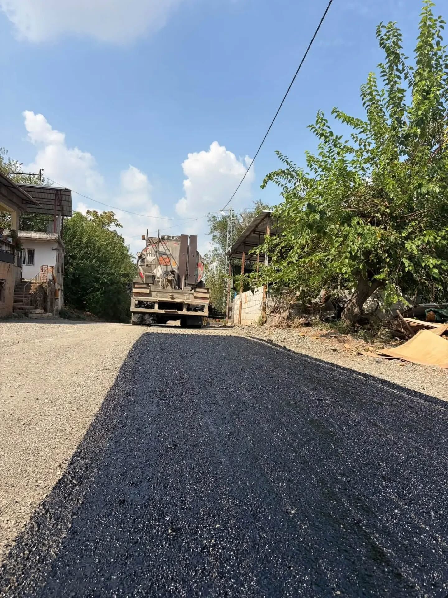 Osmaniye Toprakkale’de Tepe Mahallesi’nin Yol Çilesi Bitiyor3