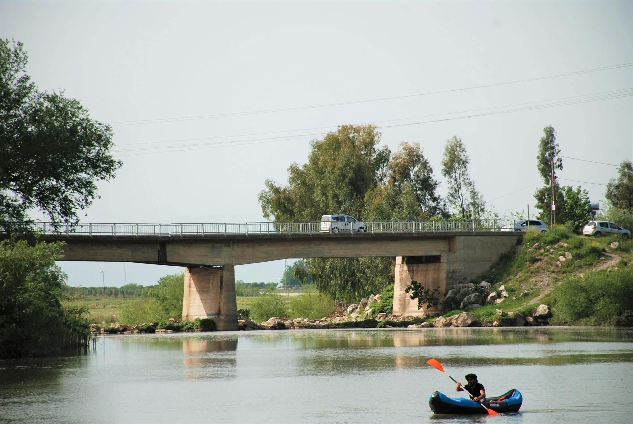 Osmaniye'de Ceyhan Nehri'nde 10 Kilometrelik Kano Turu2