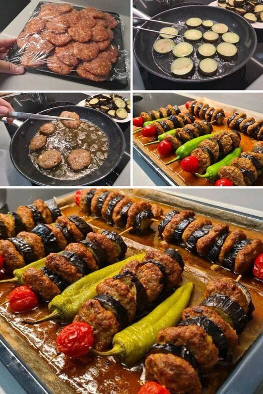 Osmaniye’de Çöp Şişte Patlıcan Kebabı Nasıl Yapılır2