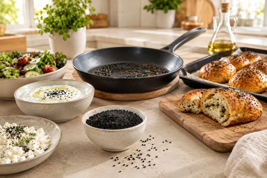 Osmaniye’de Çörek Otu Hangi Tariflerde Kullanılır4