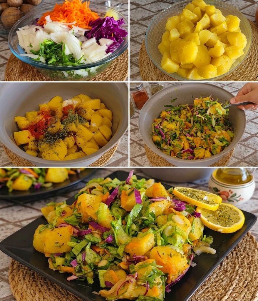 Osmaniye’de En Kolay Patates Salatası Nasıl Yapılır