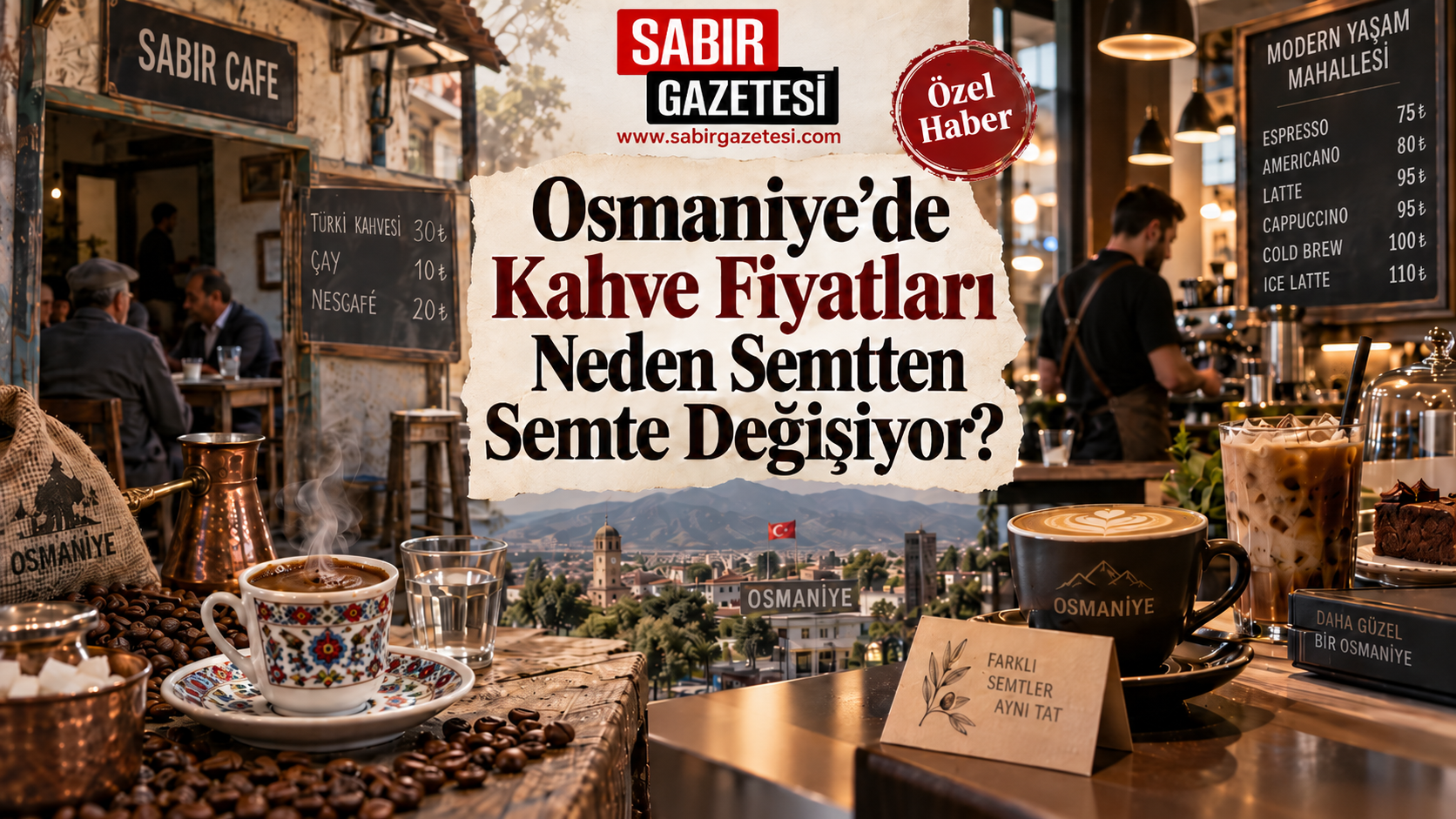 Osmaniye’de Kahve Fiyatları Neden Semtten Semte Değişiyor?