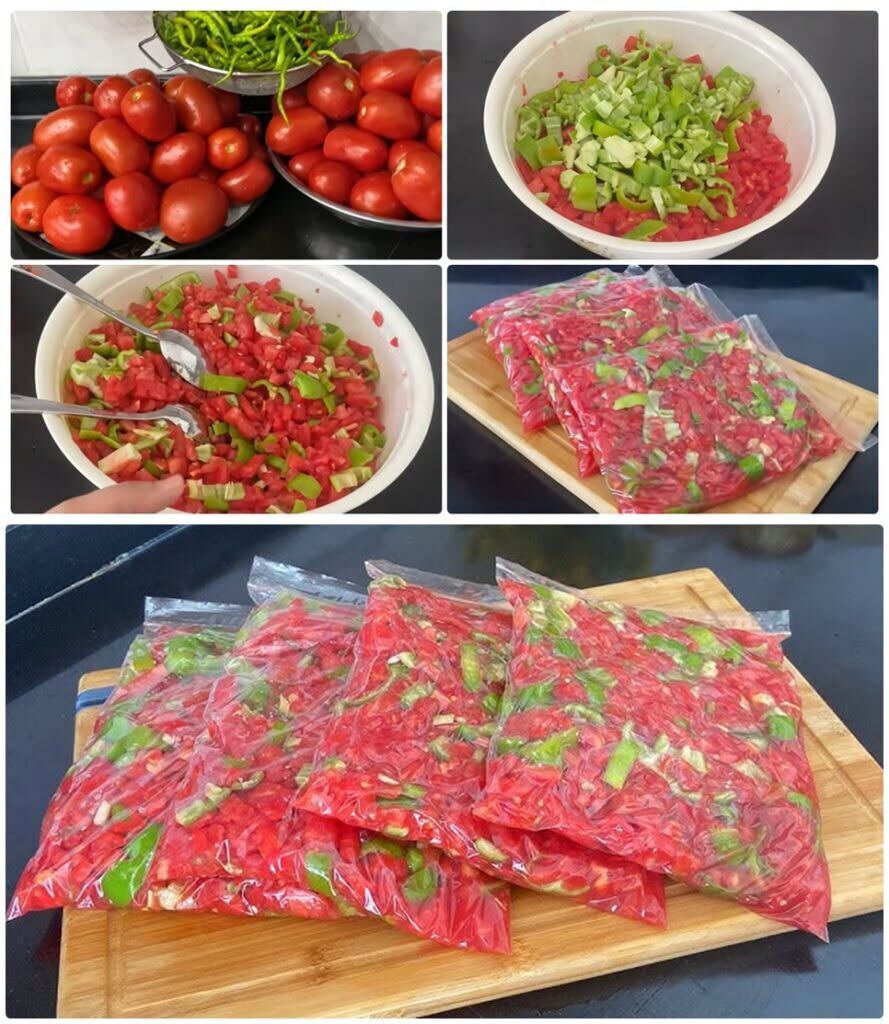 Osmaniye’de Kışlık Menemen Nasıl Saklanır İşte Yöntemi