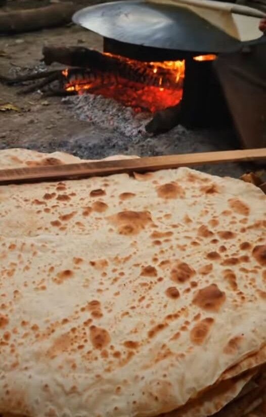 Osmaniye’de Odun Ateşinde Yufka Ekmek Geleneği Yaşıyor