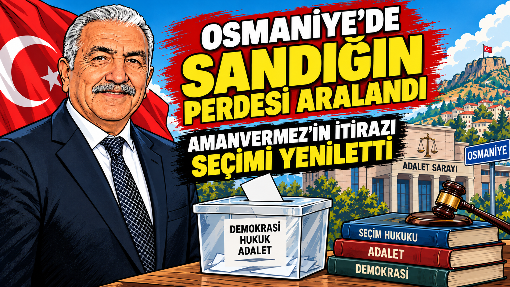 Osmaniye’de Sandığın Perdesi Aralandı