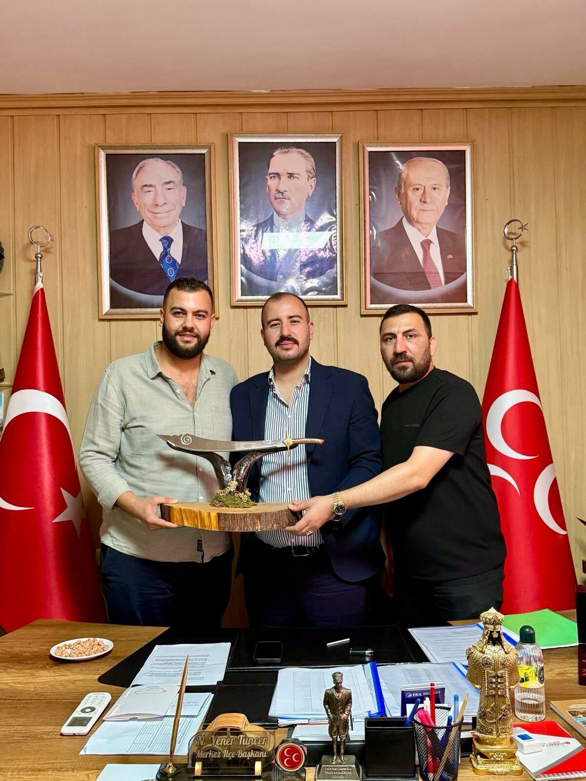 Osmaniye’de Yener Tuncer’e İş İnsanlarından Ziyaret2