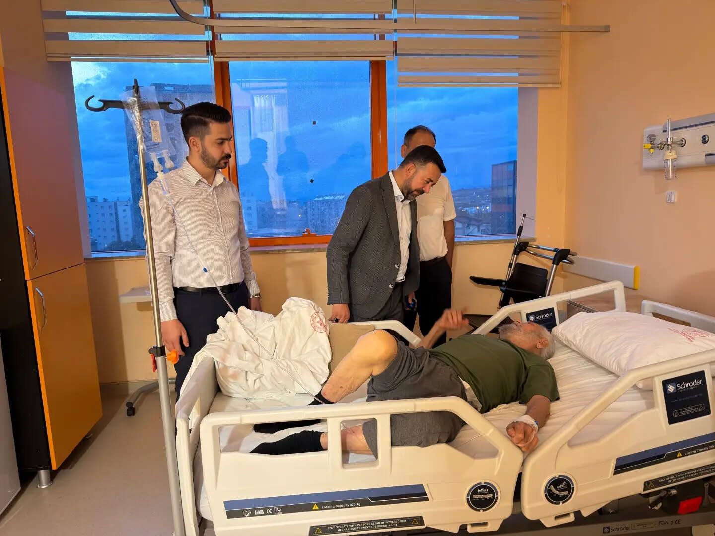 Turgut Kararmaz Osmaniye Düziçi’nde Hastaları Ziyaret Etti9