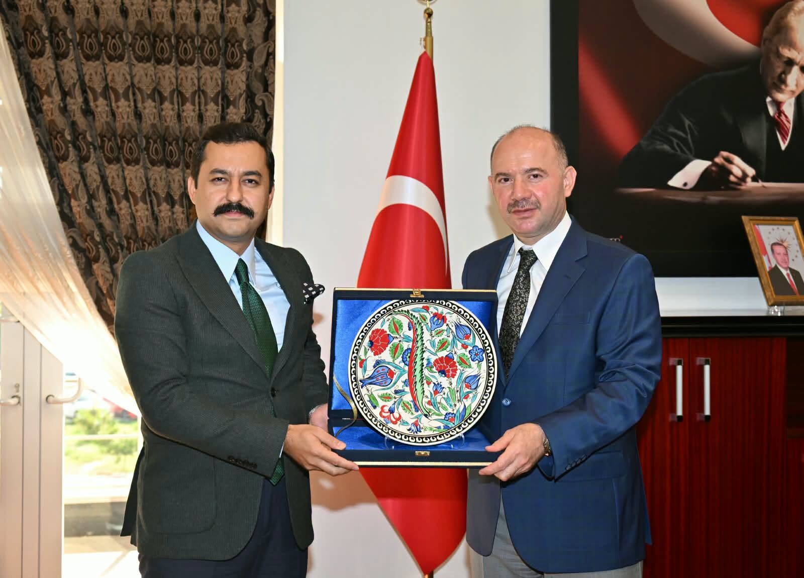 Vali Serdengeçti’den Adalet Bakanlığı Hukuk İşleri Daire Başkanı’na Ziyaret