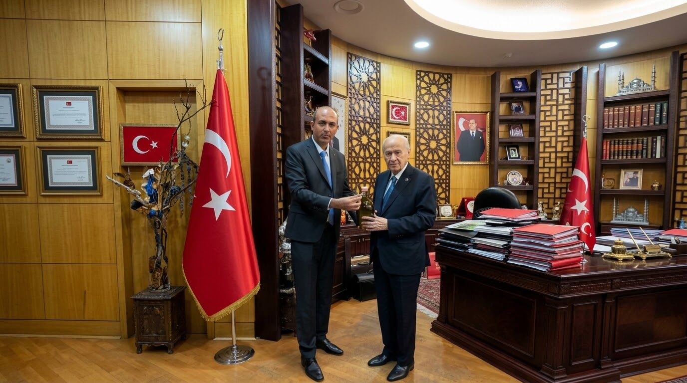 MHP Genel Başkanı Bahçeli’ye Cerit ve Özer’den Ziyaret