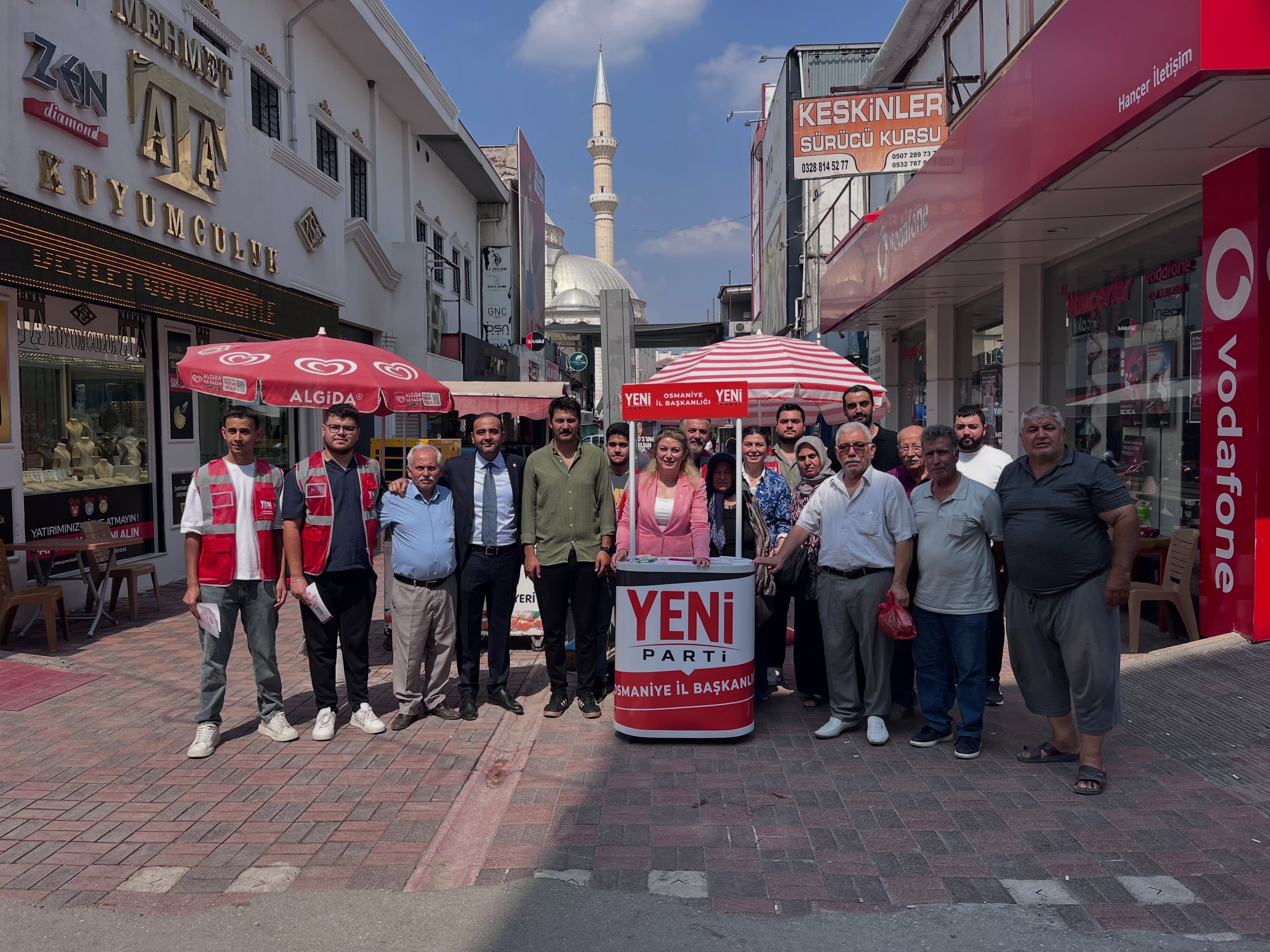 Yeni̇ Parti Osmaniye’de Üye Kayıt Standı Açtı (1)