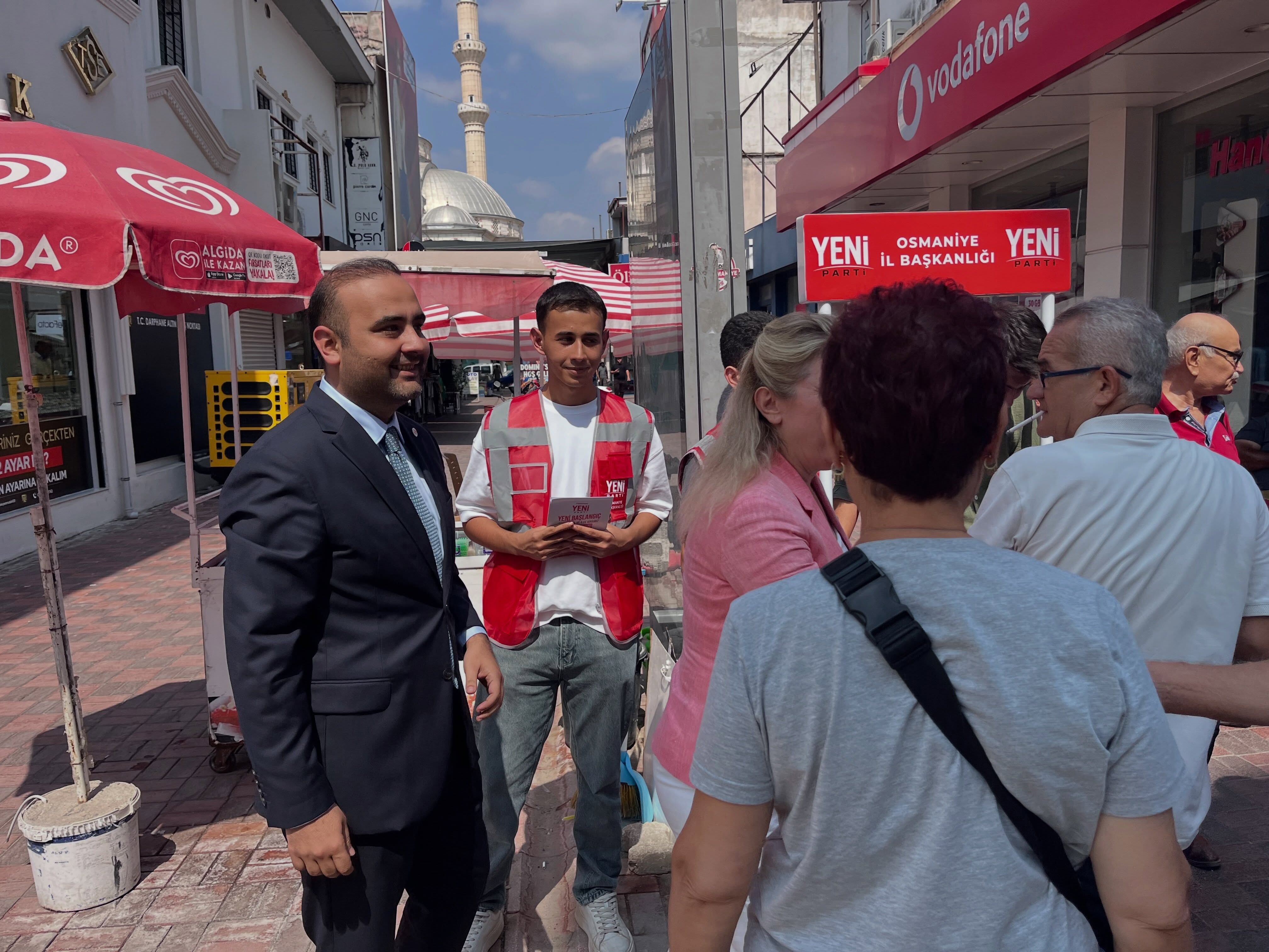 Yeni̇ Parti Osmaniye’de Üye Kayıt Standı Açtı (4)