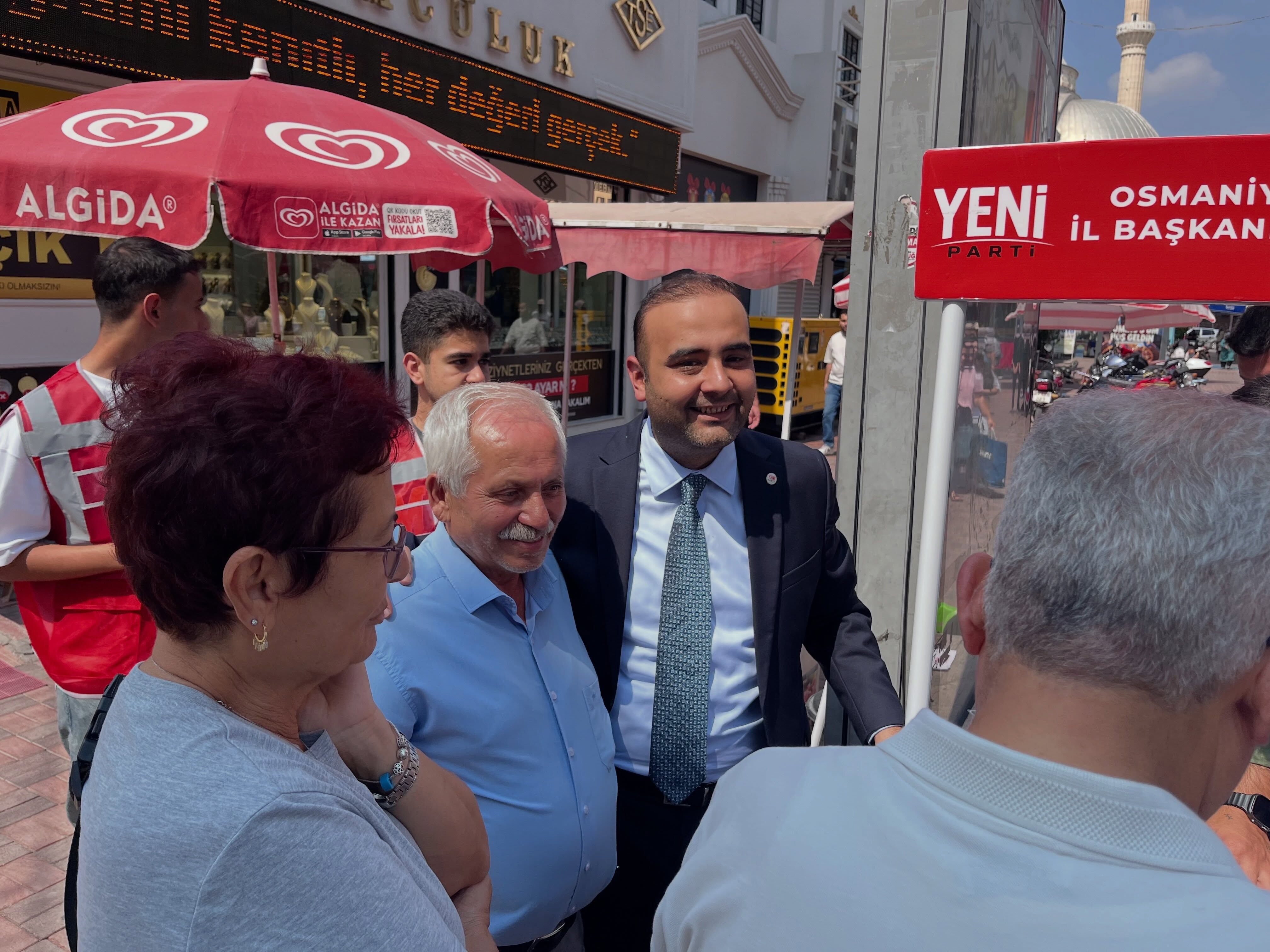 Yeni̇ Parti Osmaniye’de Üye Kayıt Standı Açtı (5)