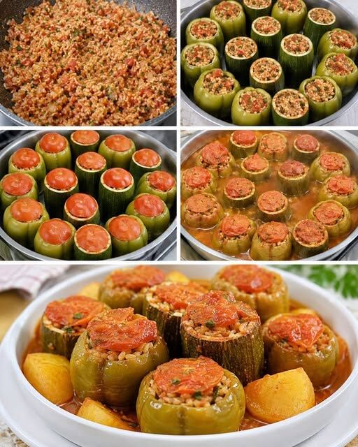 Zeytinyağlı Biber Dolması