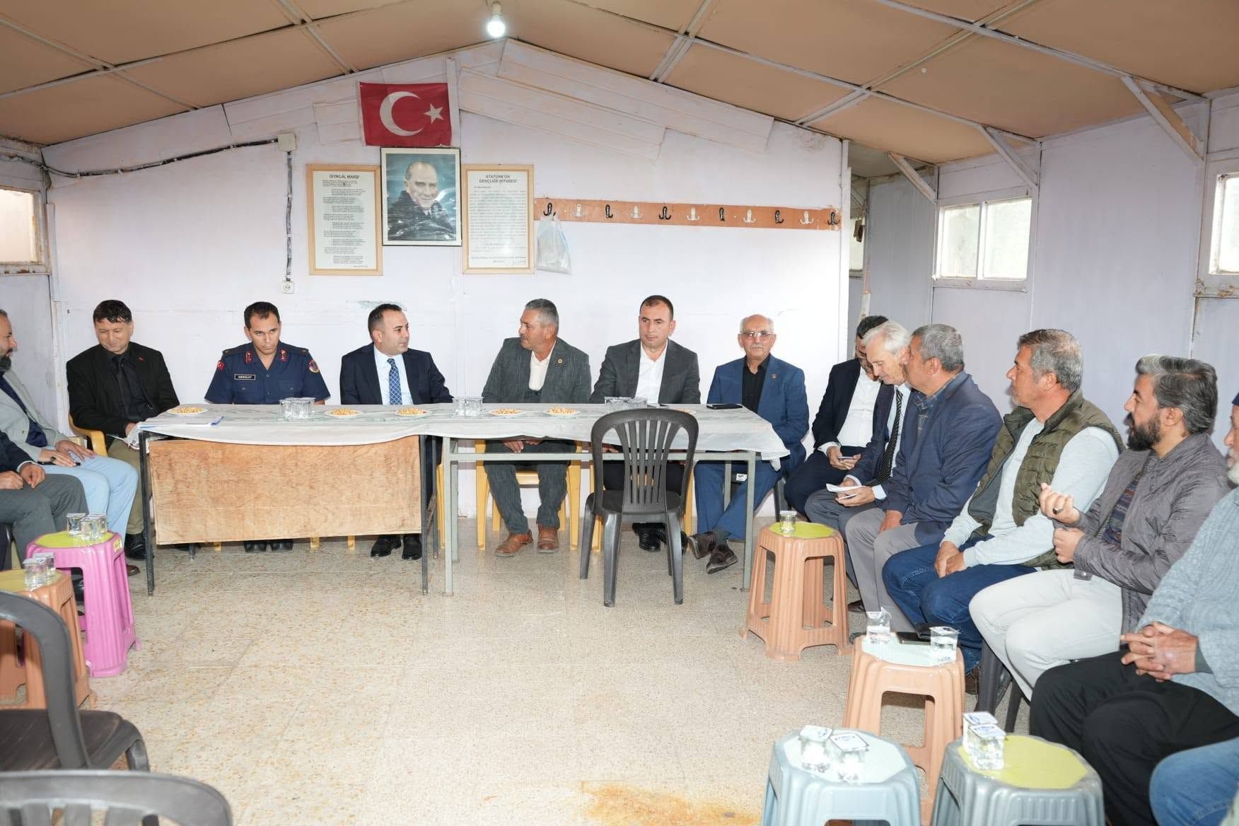 2Bahçe Kaymakamı Çelik’ten Nohut Ve Arıklıkaş Ziyareti