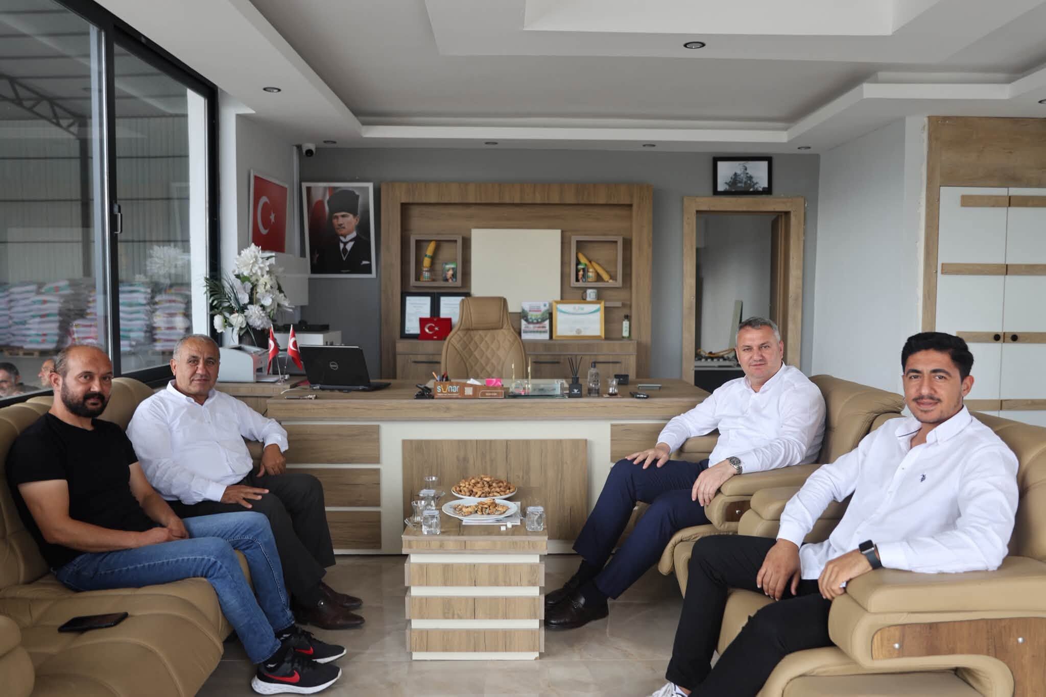 Düziçi’nde Belediye Başkanı İba’dan İşcan Tarım’a Ziyaret