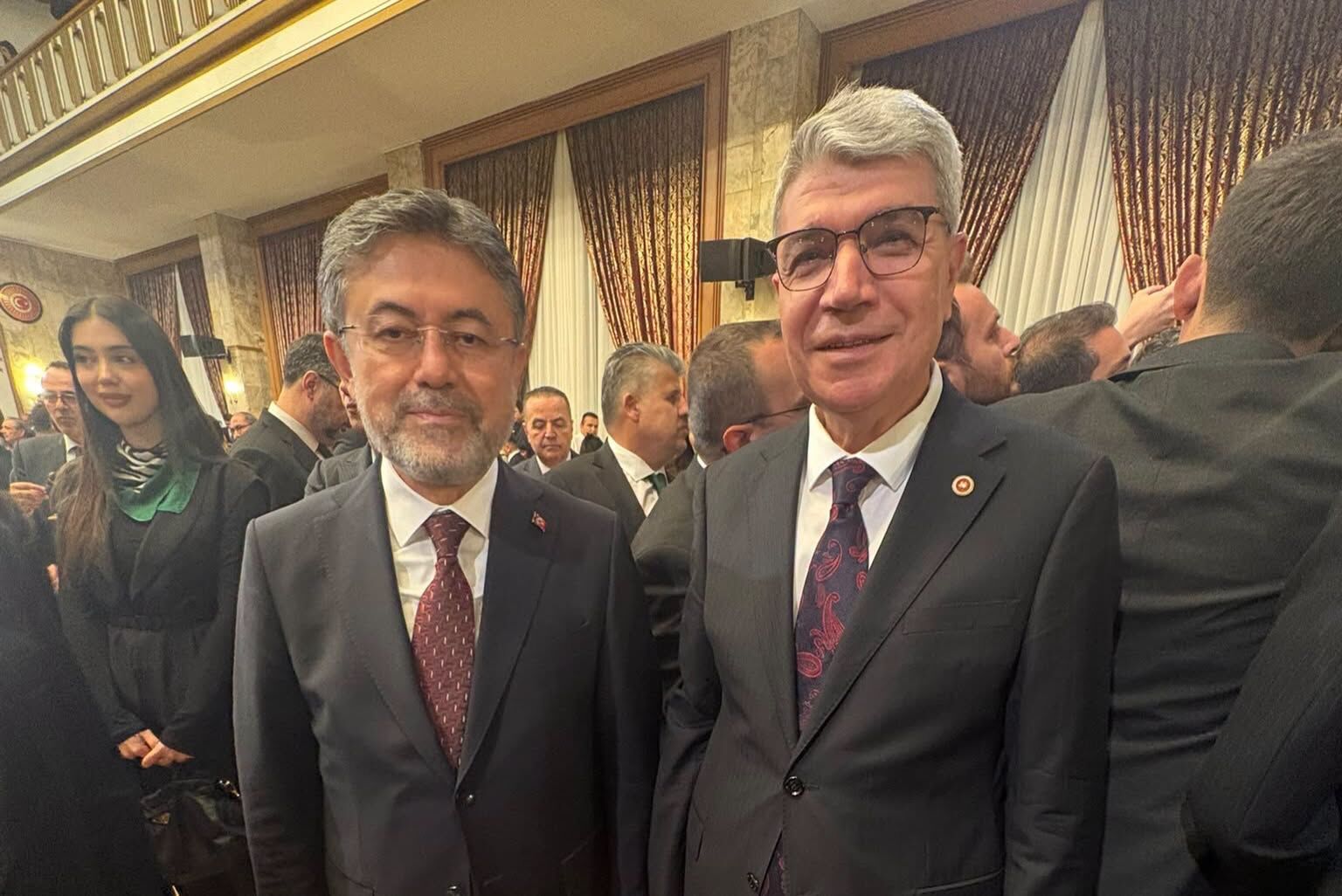 Ankara’da Milletvekili Seydi Gülsoy, Resepsiyona Katıldı