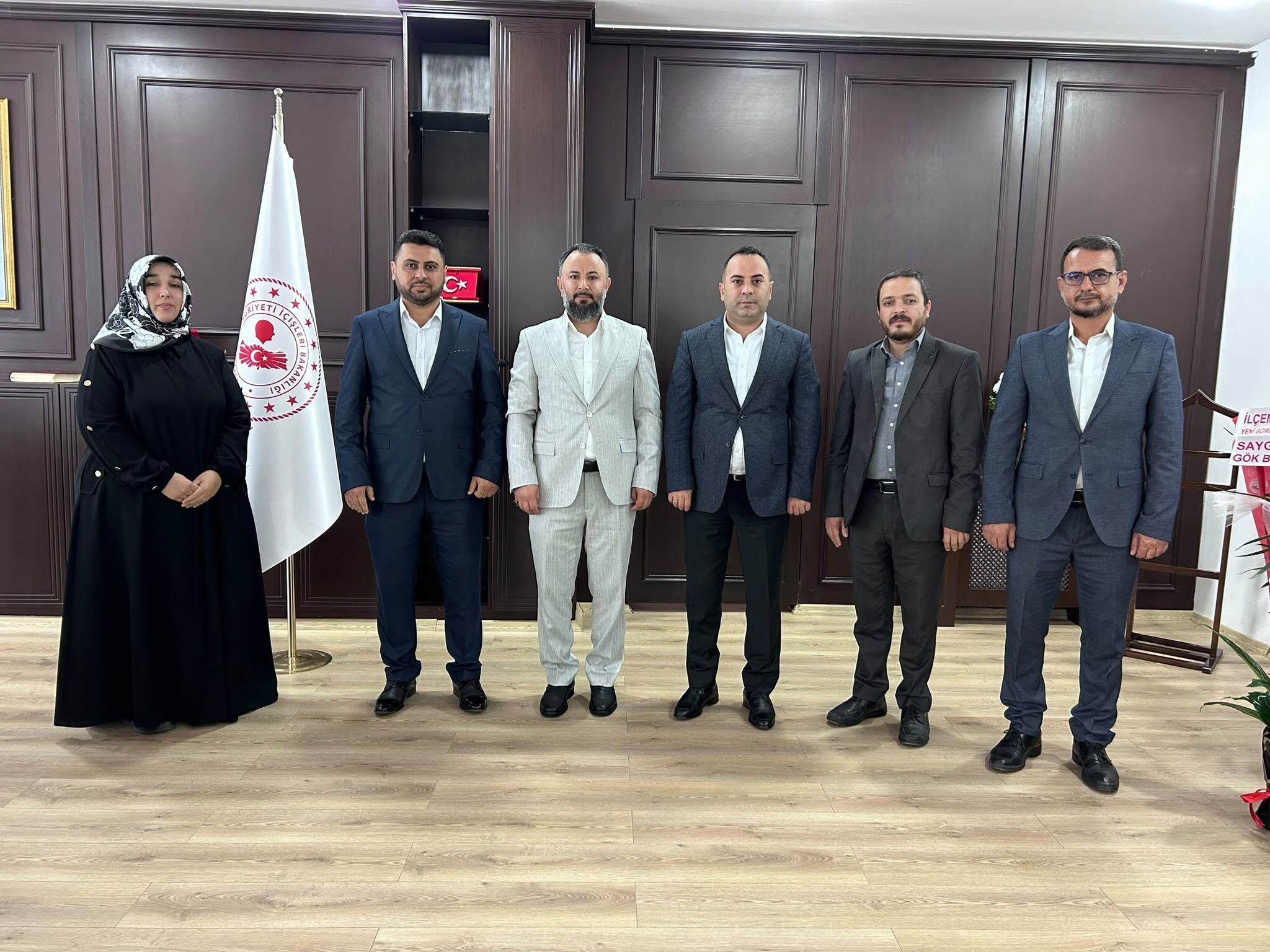 Bahçe'de Müftü Düger'den Kaymakam Çelik'e Ziyaret-1