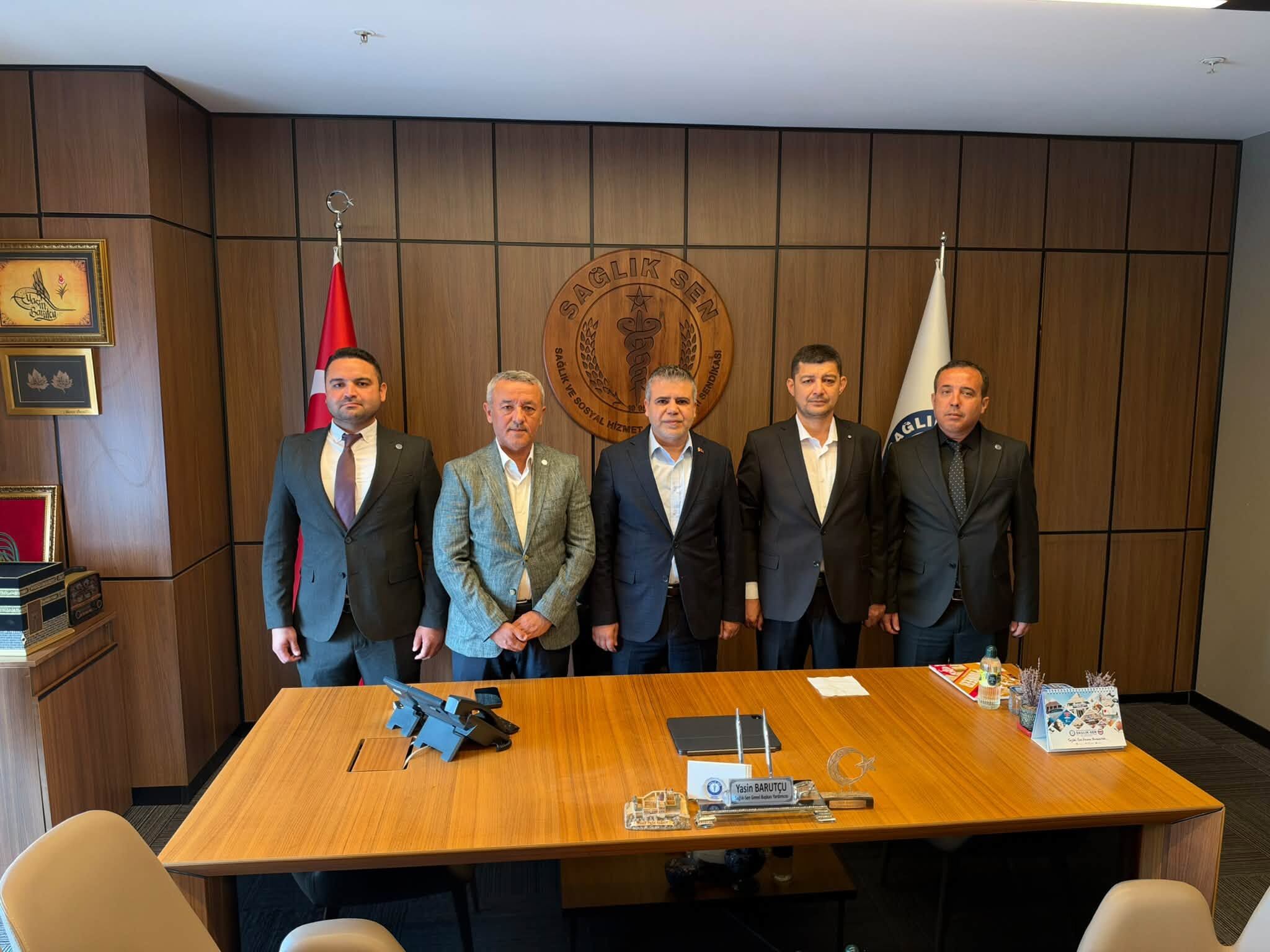 Ankara'da Sağlık-Sen Osmaniye'den Genel Merkez Ziyareti
