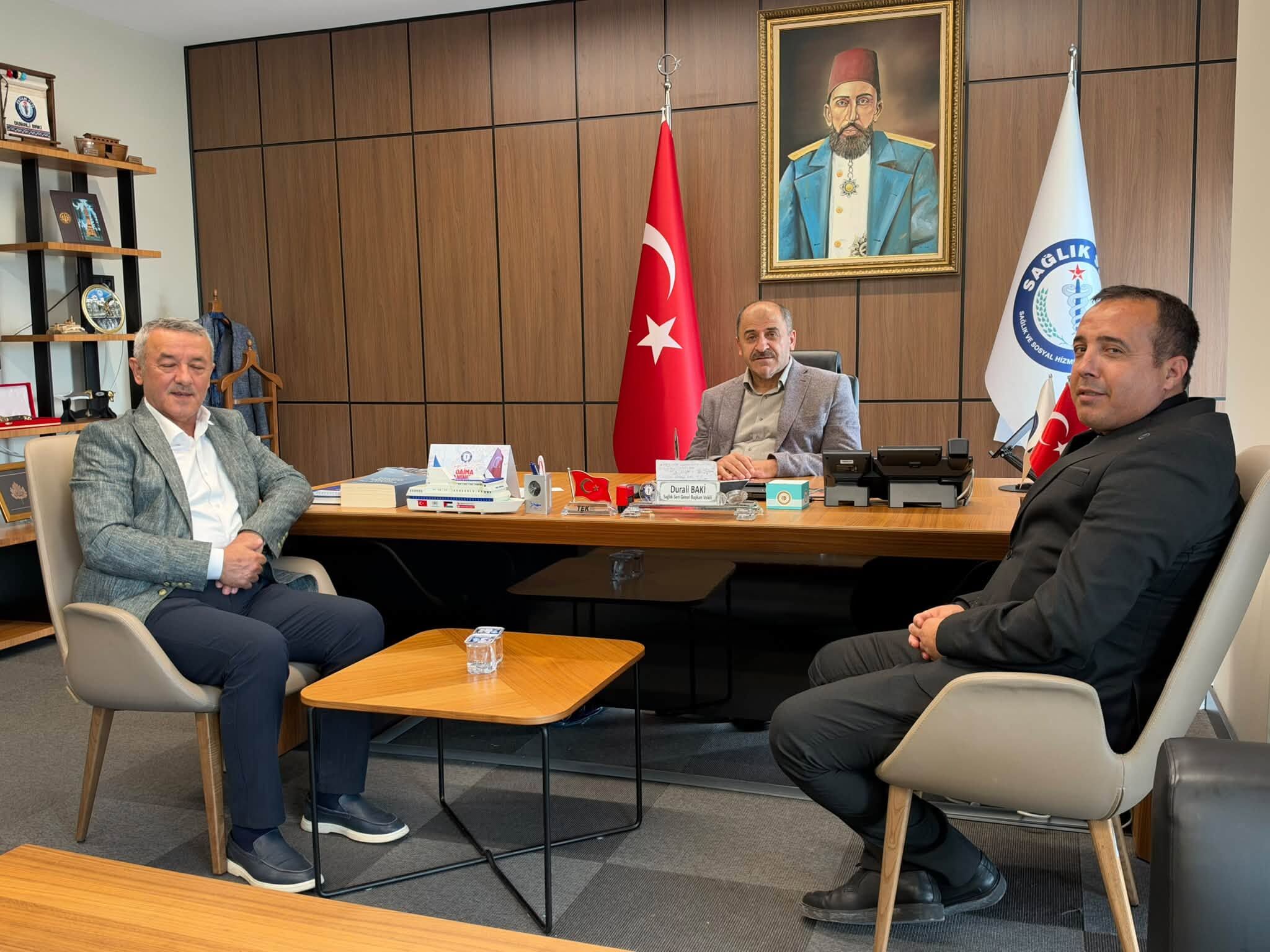 Ankara'da Sağlık-Sen Osmaniye'den Genel Merkez Ziyareti