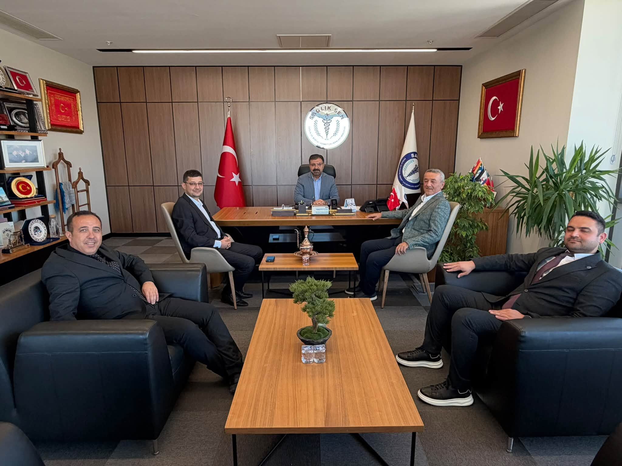 Ankara'da Sağlık-Sen Osmaniye'den Genel Merkez Ziyareti
