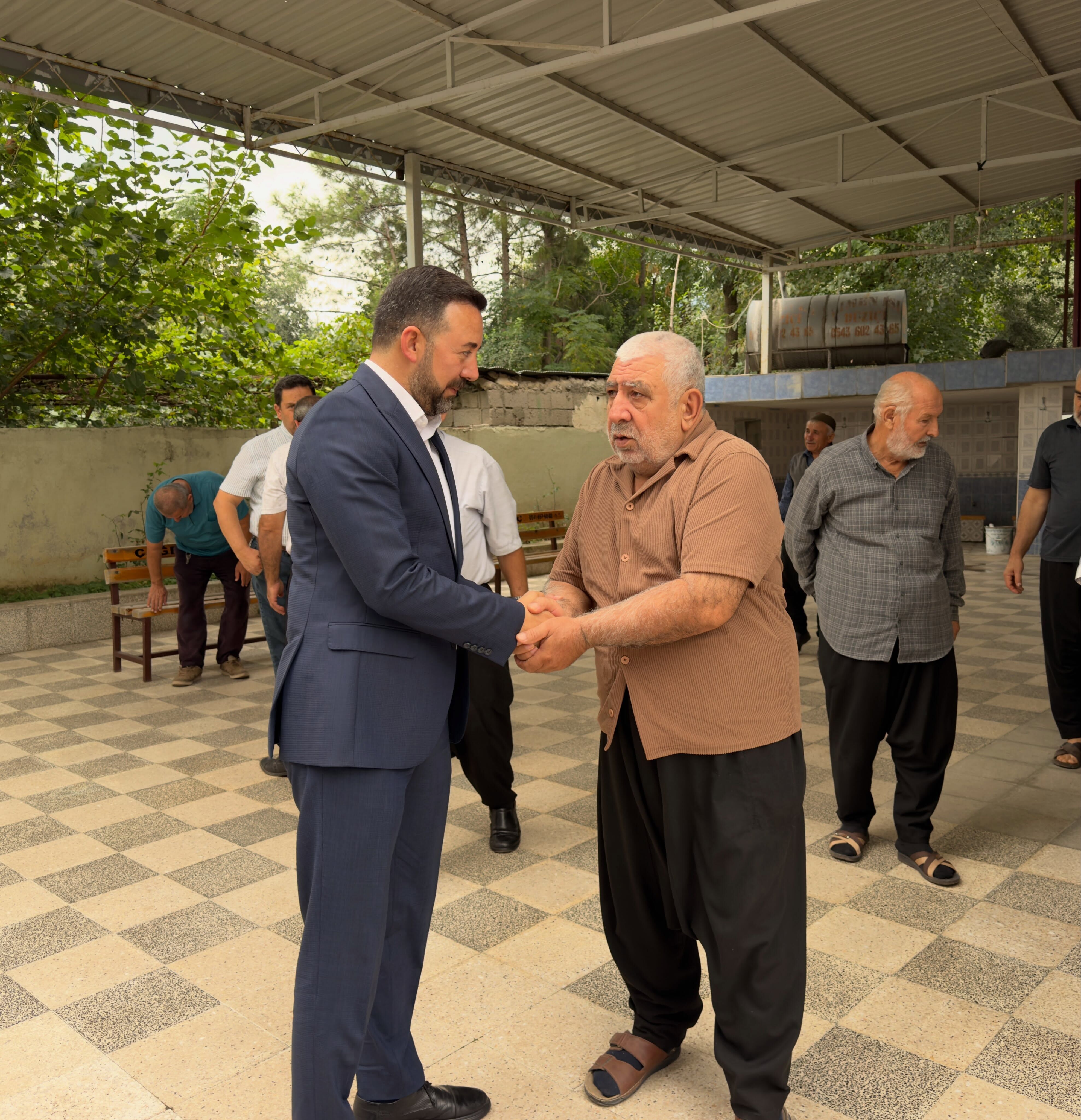 Düziçi’nde AK Parti İlçe Başkanı Kararmaz Üzümlü Camii’nde