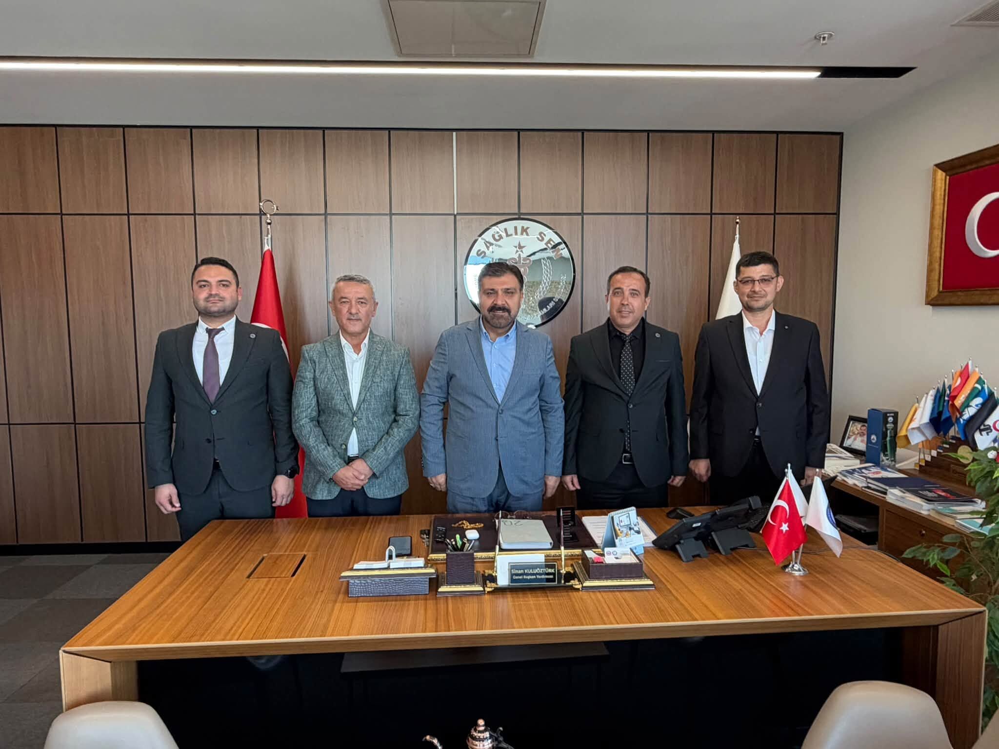 Ankara'da Sağlık-Sen Osmaniye'den Genel Merkez Ziyareti-1
