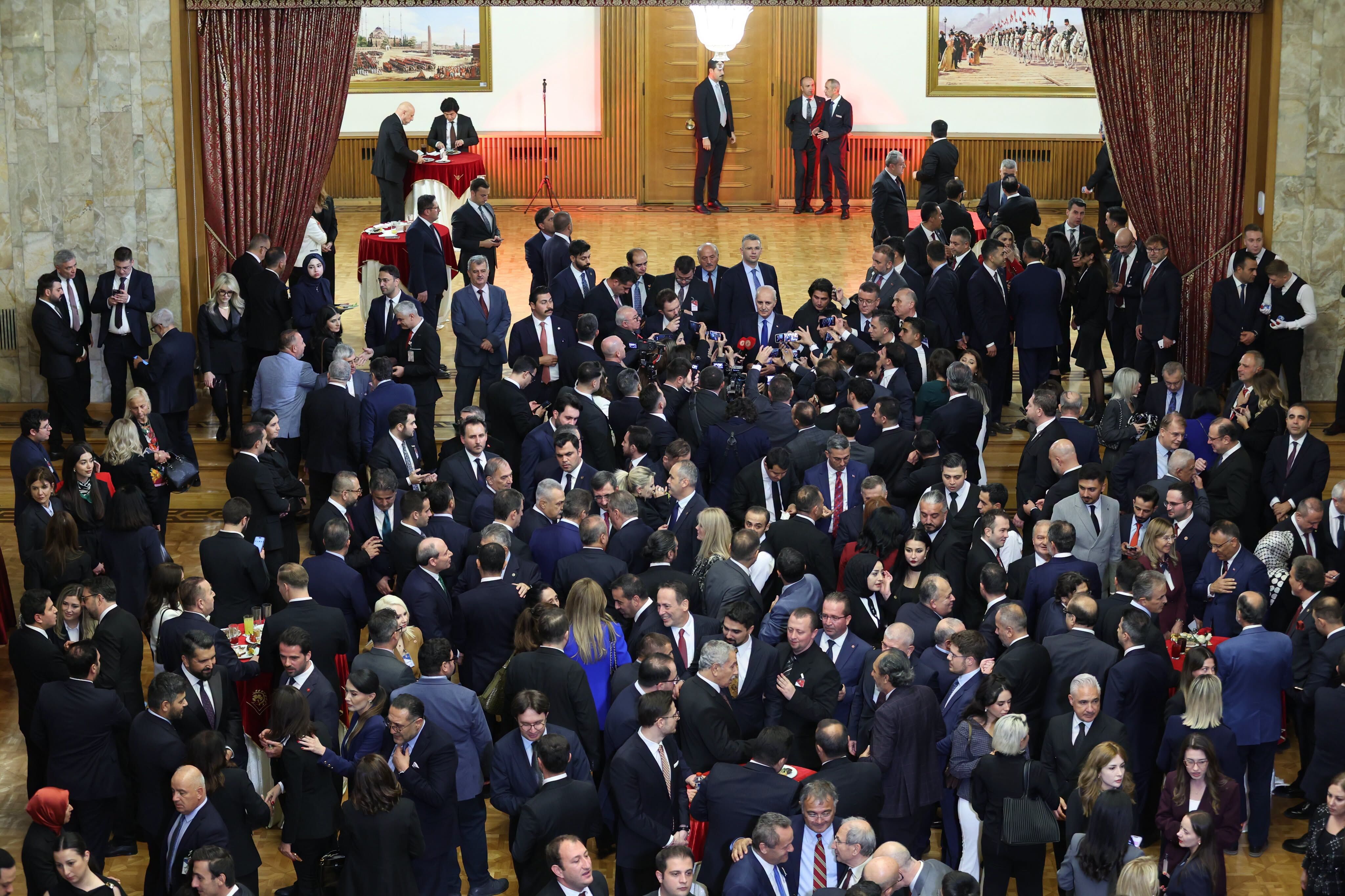 Ankara’da Milletvekili Seydi Gülsoy, Resepsiyona Katıldı